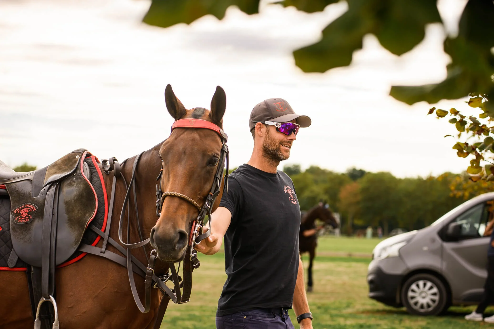 Chantilly copa Barnes espera cambio poney polo Jolly Rogers - Elisa Garcia Photography