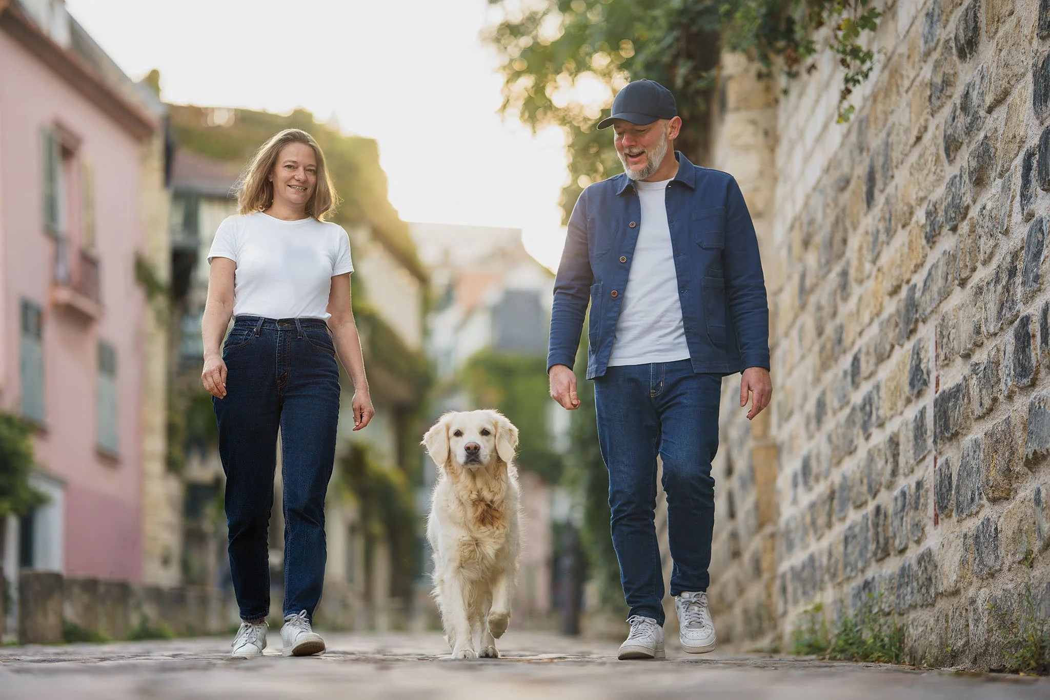 Elisa Garcia - séance photo Husky Trocadéro Tour Eiffel Paris