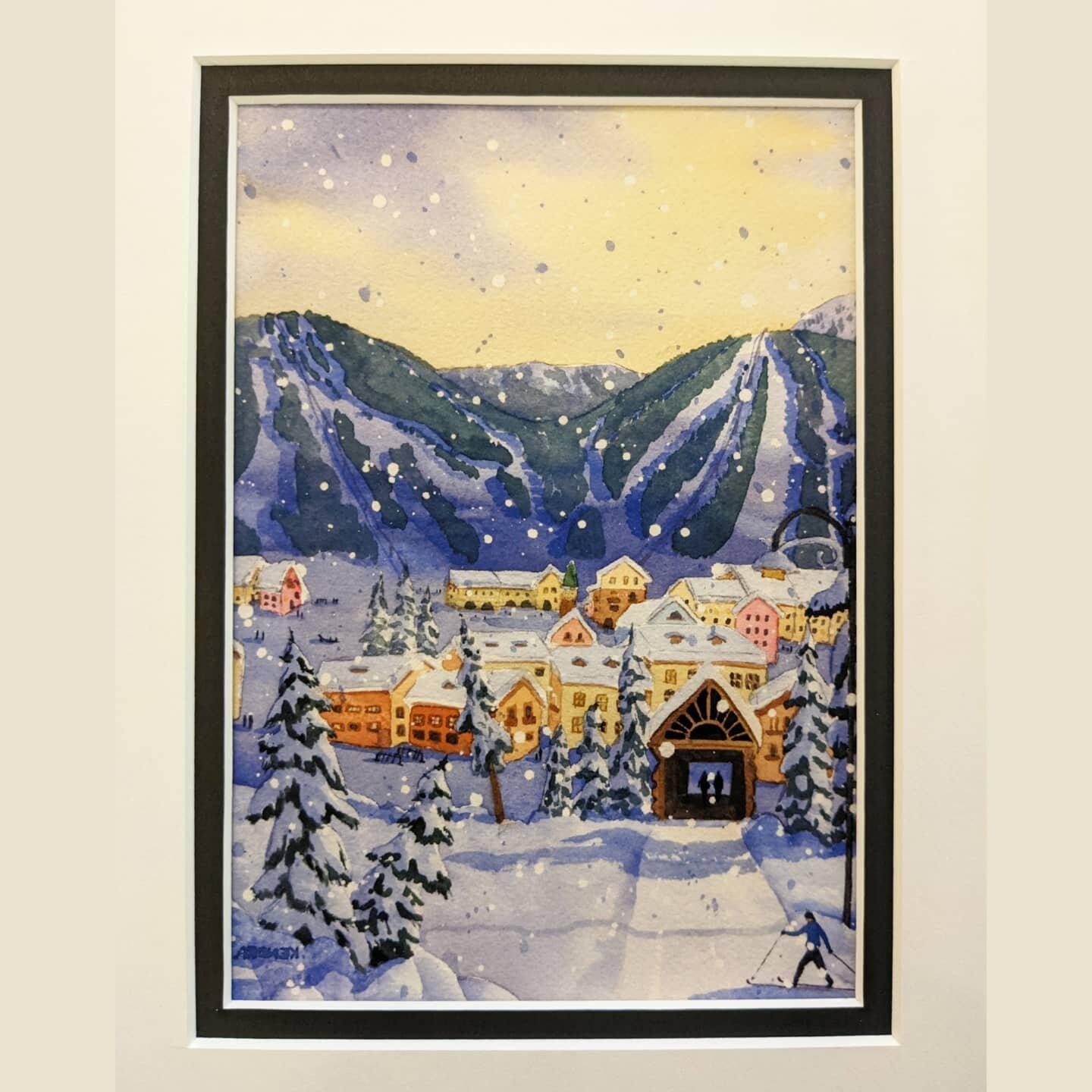 The seasons not over yet! Who else is loving all this fresh snow!
.
.
Kendra Print 8x10 - $24.95
#ski #skiseason #watercolor #village #canadianartist #britishcolumbia #localartist #art #shoplocal #sunpeaks #sunpeaksresort #canada
