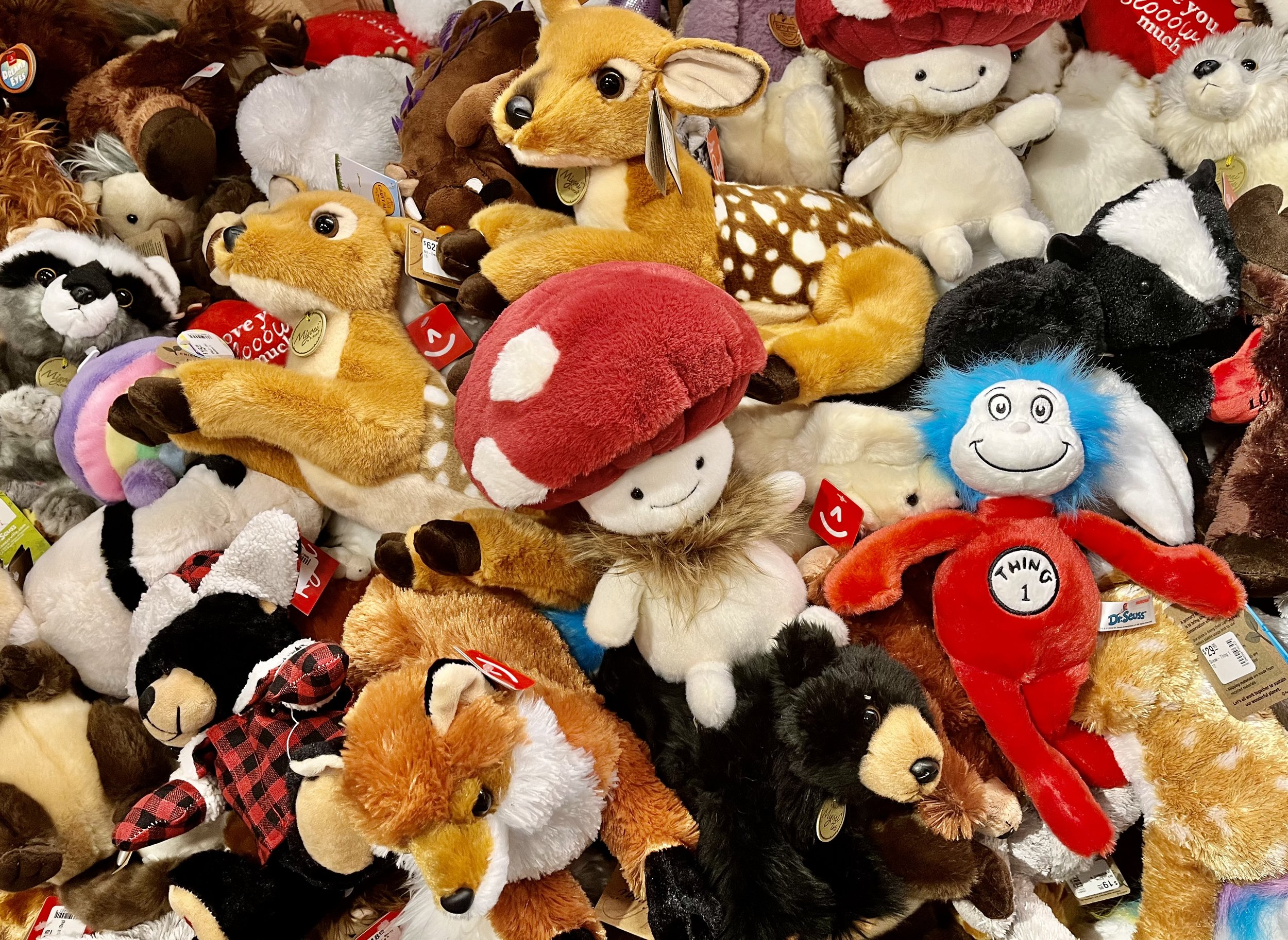 Assortment of Mountain Plush