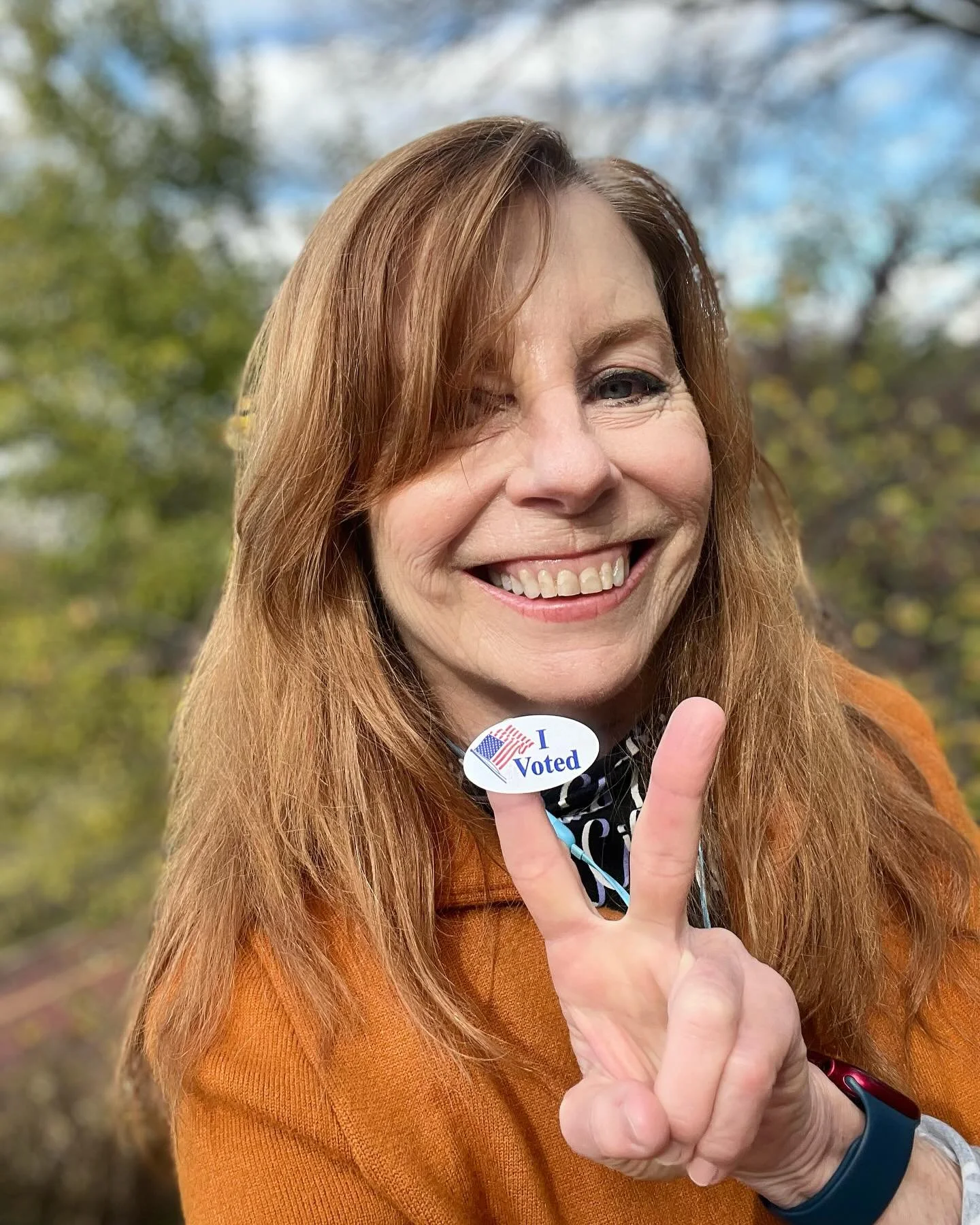 Get out the vote! 

Excited, emotional, and ready - feeling all the feels in this historic moment 

#kamalaharris #harriswalz2024 #votedownballot #election2024