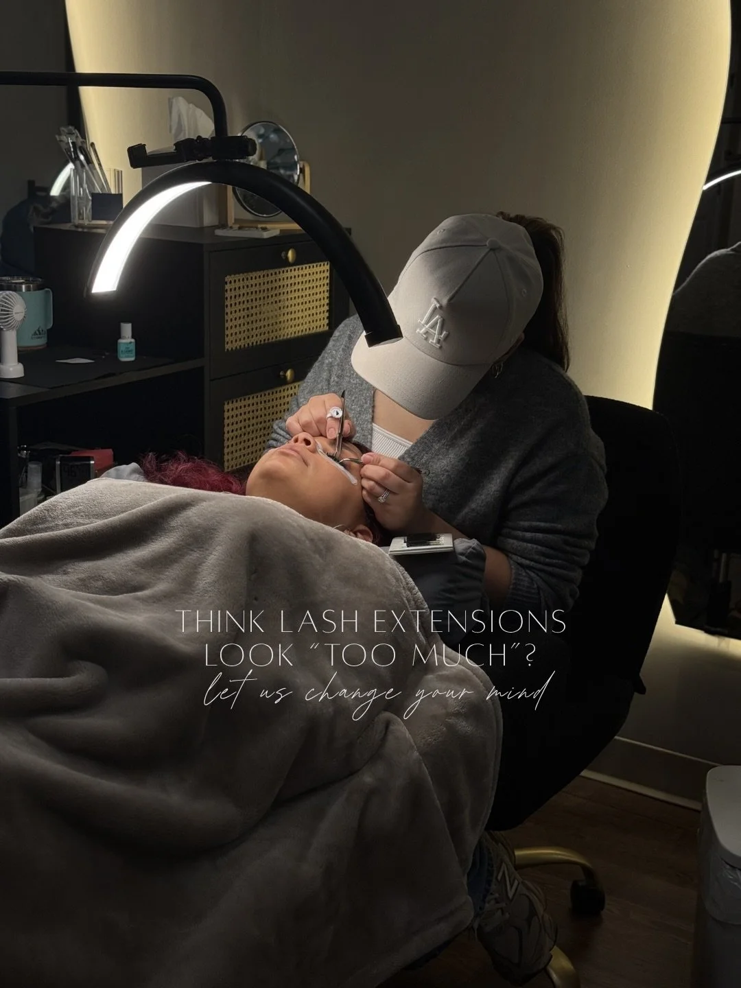 Getting your lashes done shouldn&rsquo;t feel intimidating. Most of the fear comes from seeing sets that don&rsquo;t match the person wearing them. At our studio, everything is created with intention and customized to you.

Your set is more than lash