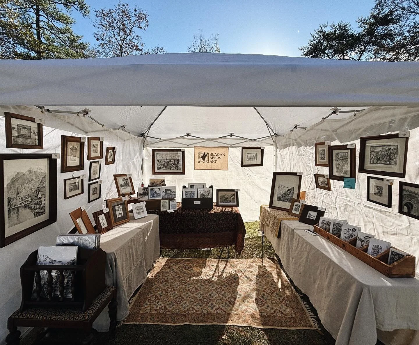 Had the best time at Bluff Park Art Show yesterday. I&rsquo;m tuckered out, but I felt so loved and supported and inspired. Thank you to everyone for stopping by, sharing your kind words, and bringing home some of my pieces. I love the power of art t