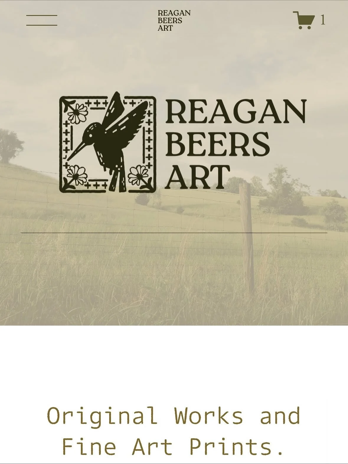 Finaaaaaaaally! www.reaganbeersart.com