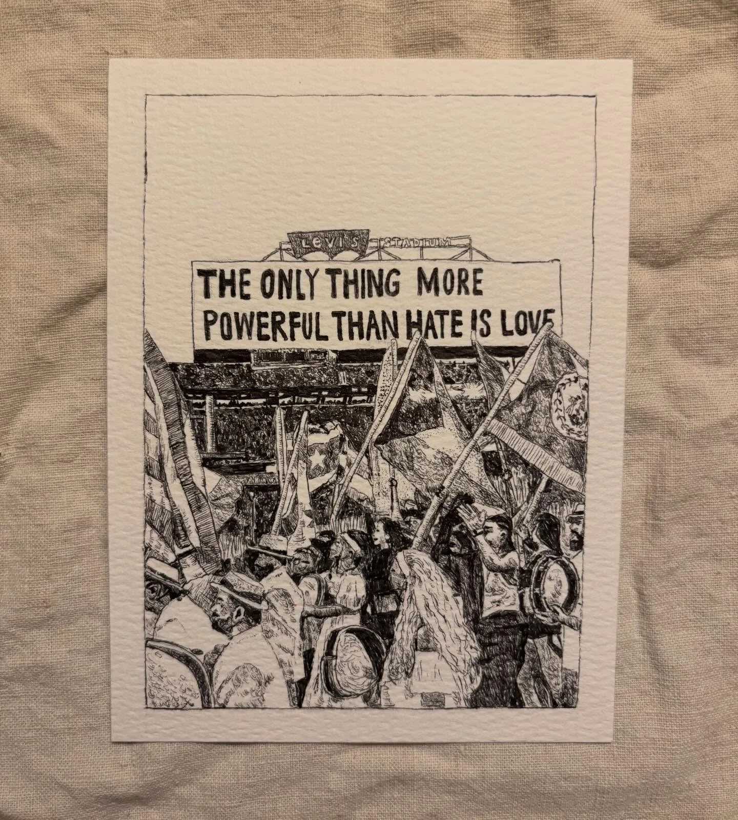 The only thing more powerful than hate is love 🫶🏻