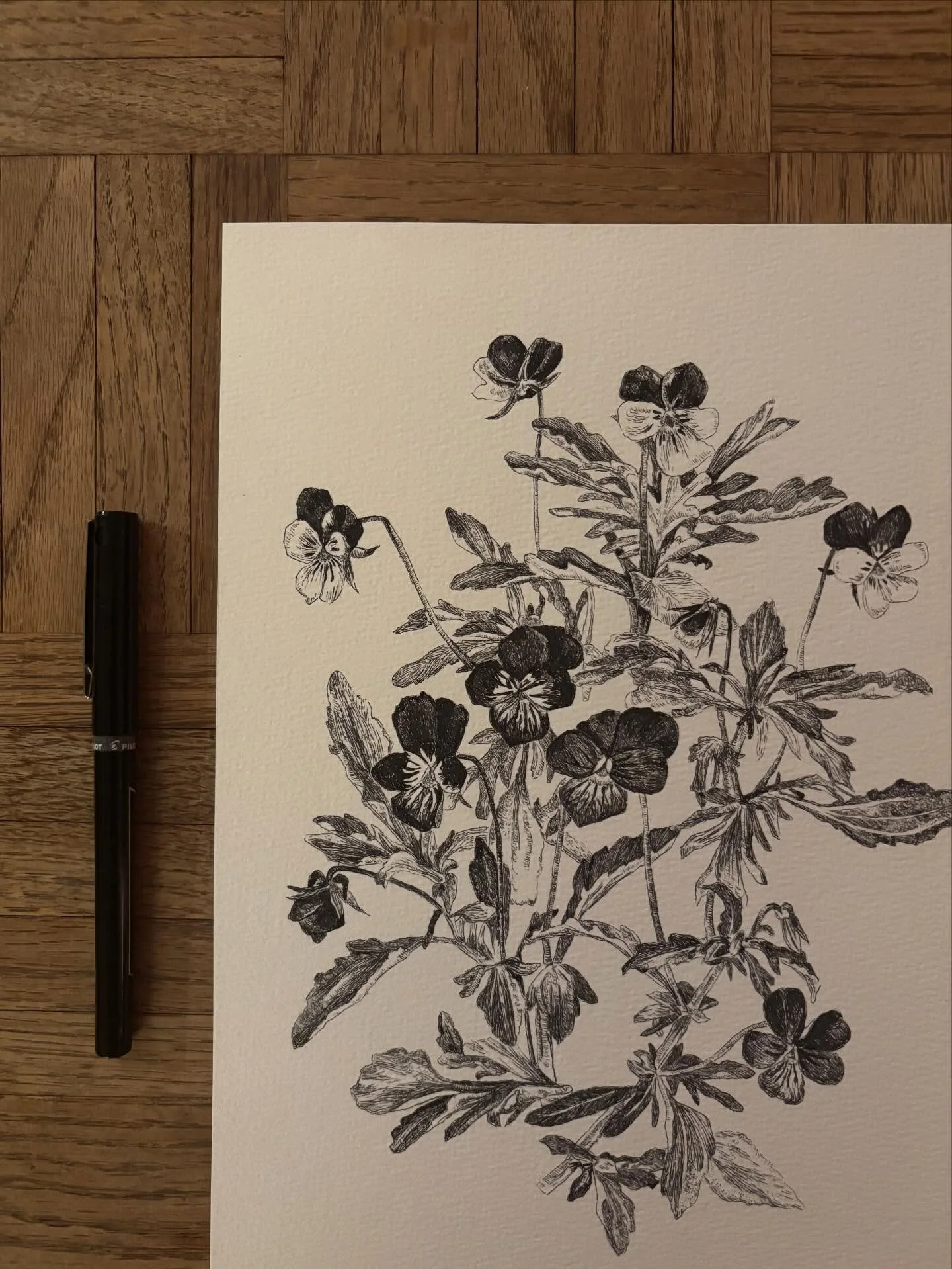 Candle burning, rain falling, tea brewing ☕️