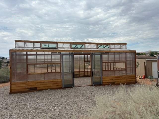 Custom designed and built greenhouse