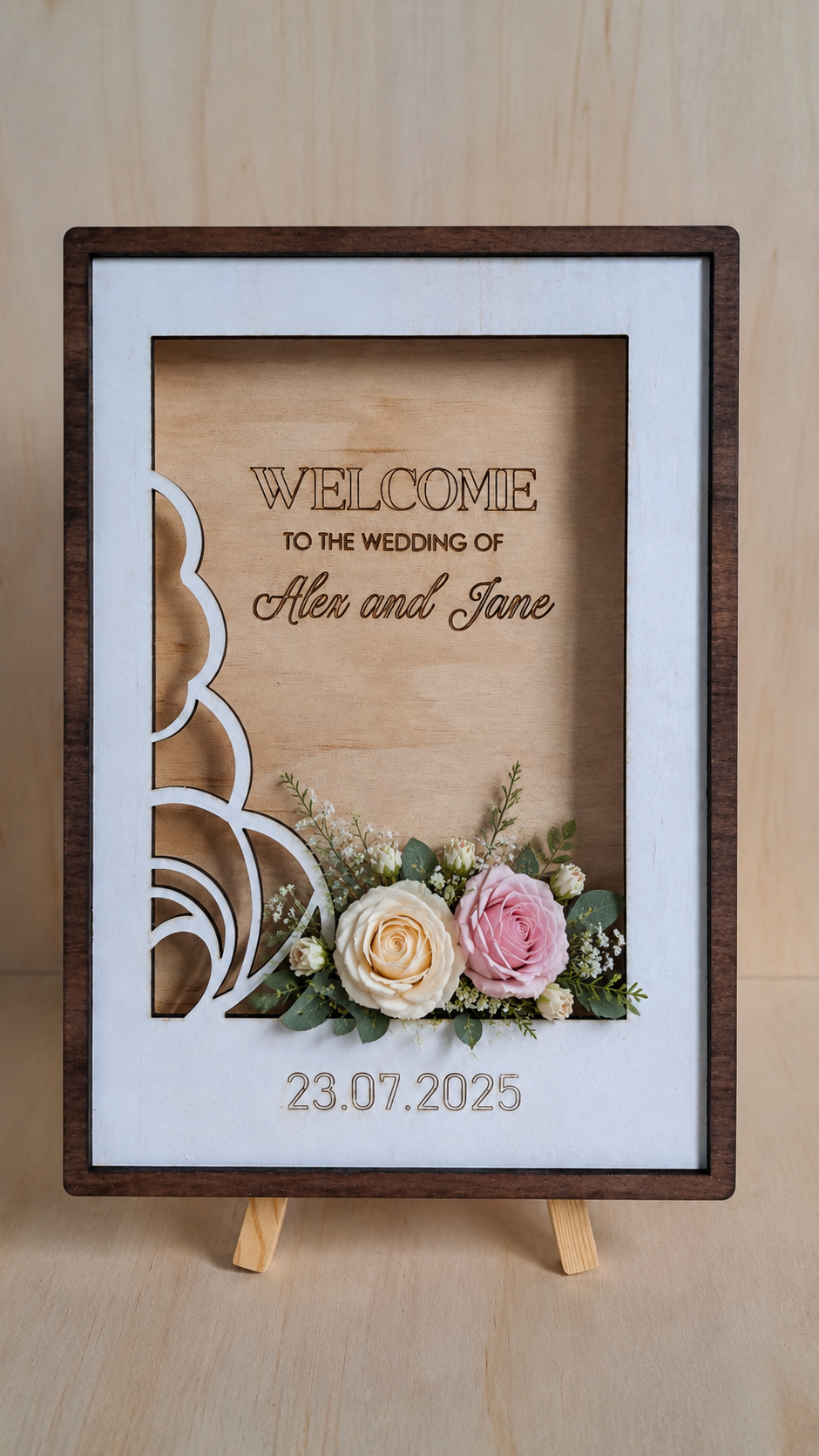 3D wedding sign flowers personalised.png (Copy) (Copy) (Copy) (Copy) (Copy)