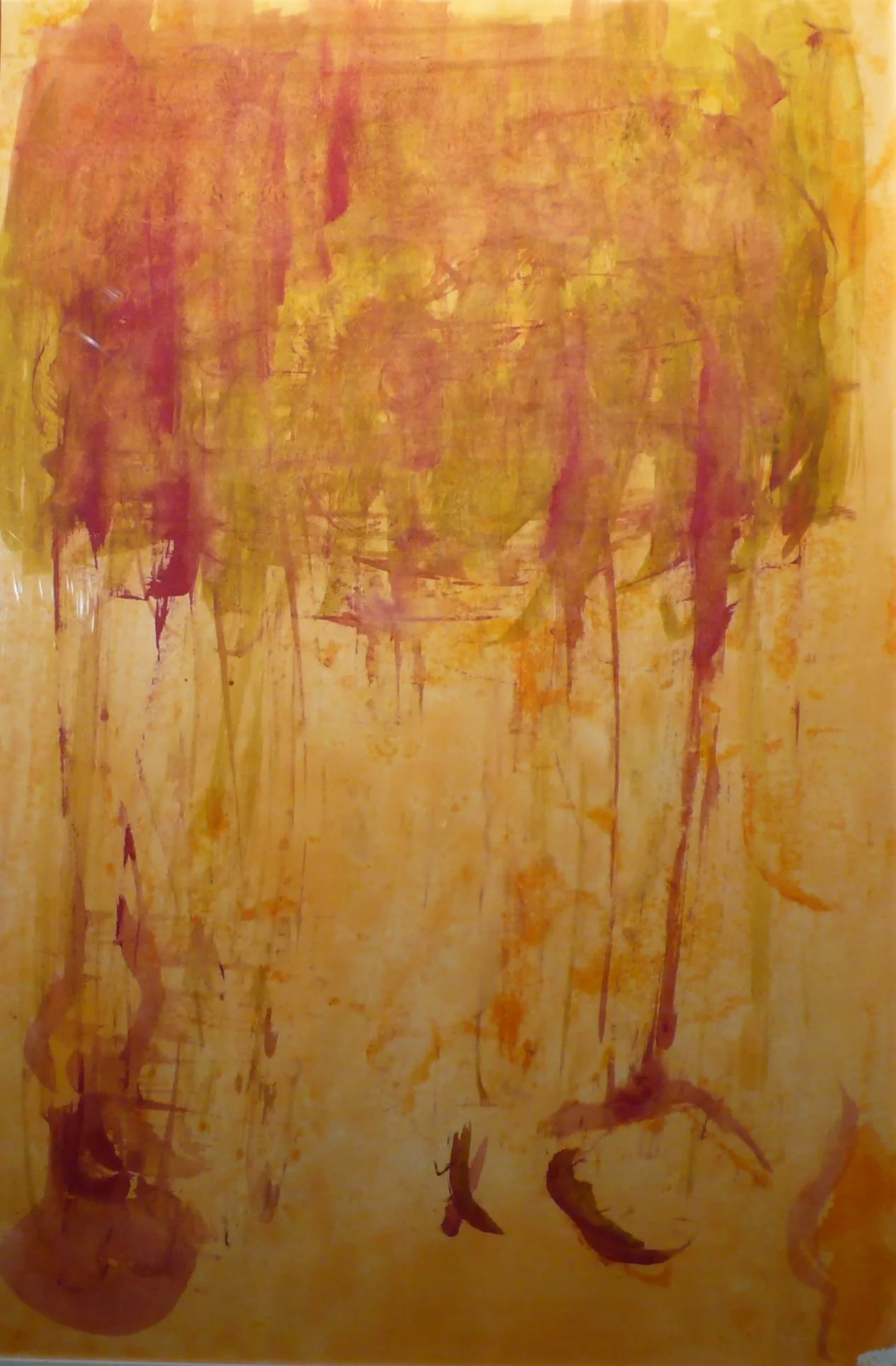 "Growth" 26x38 watercolor on paper