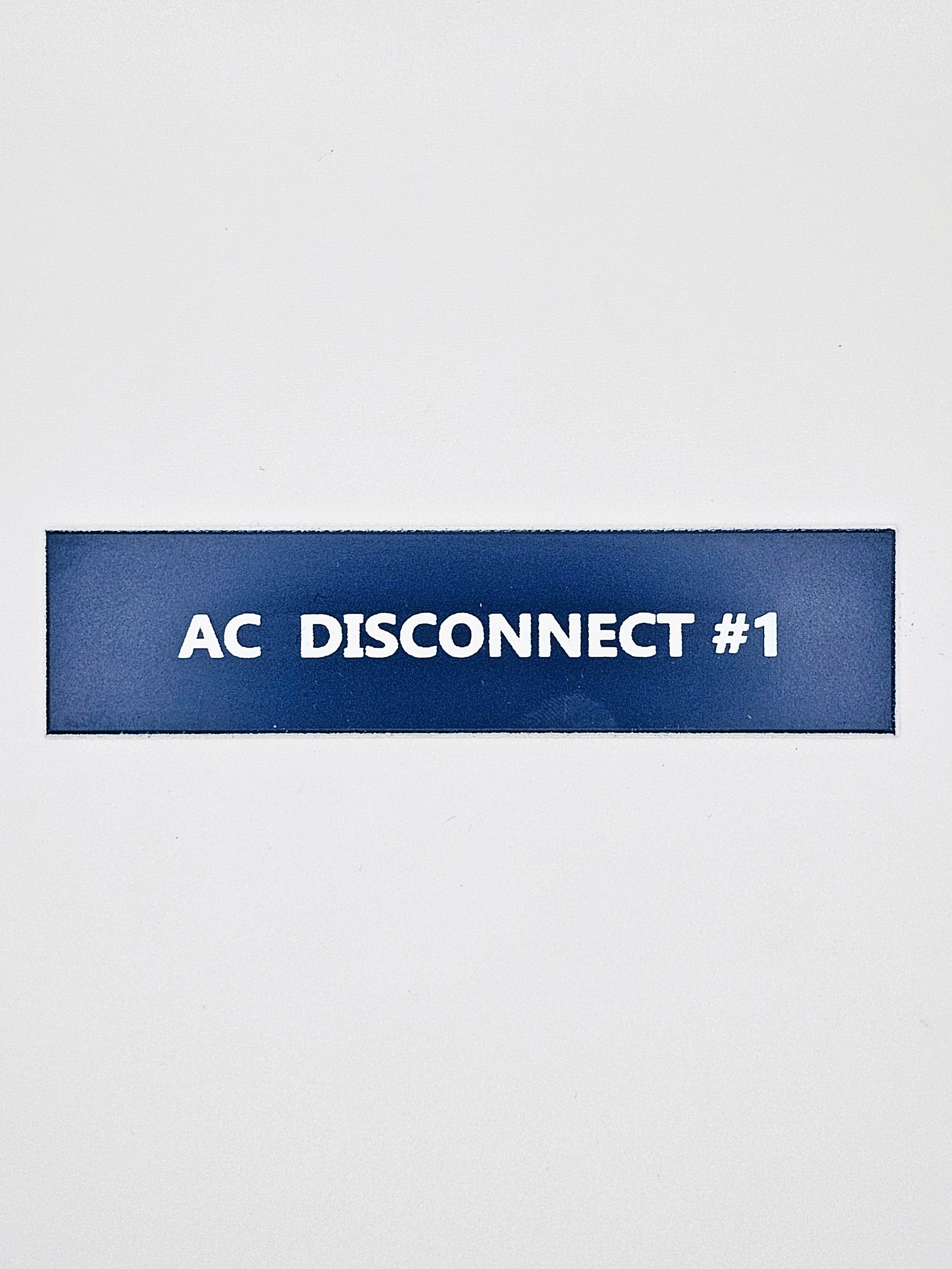 AC Disconnect #1