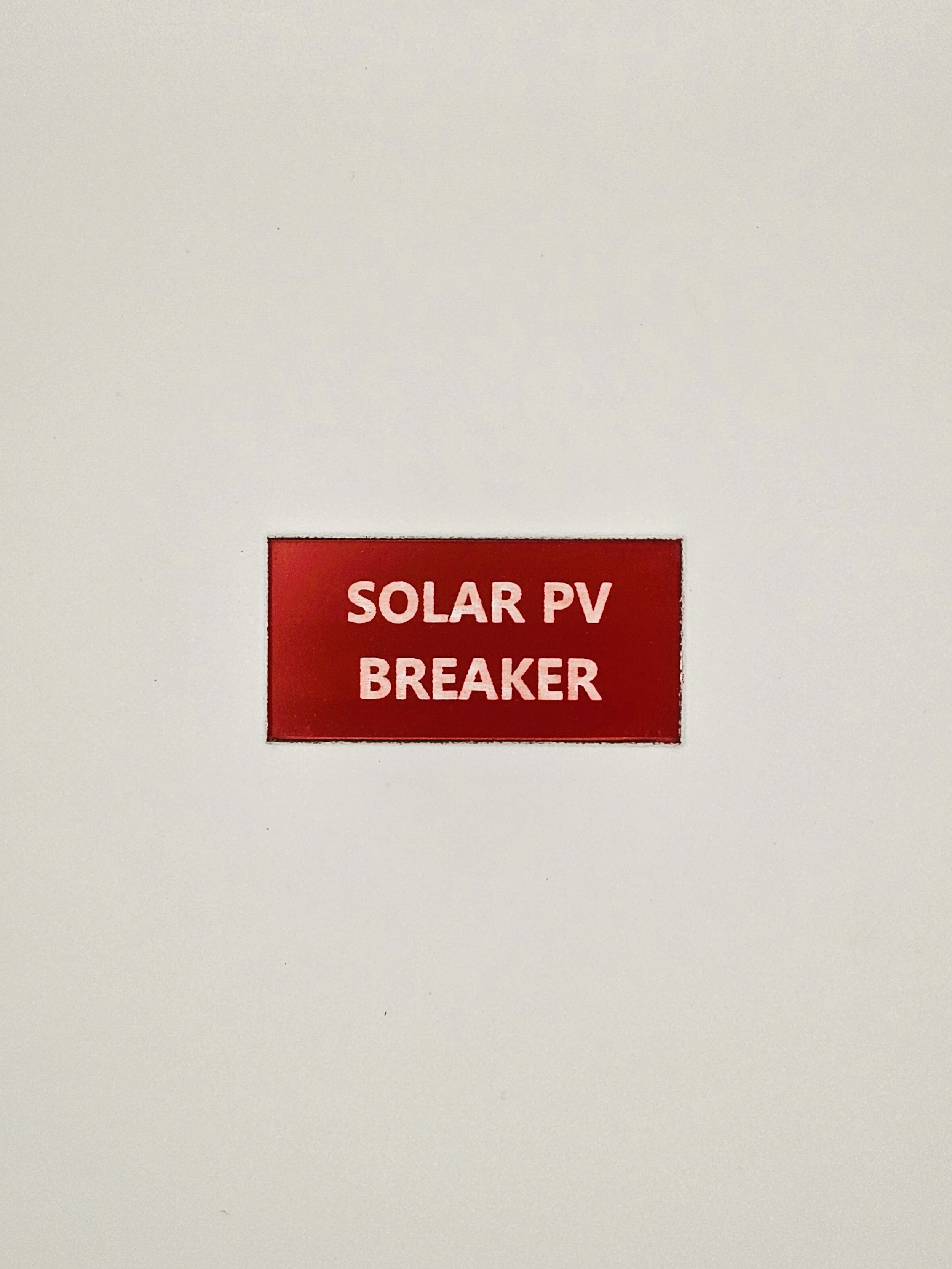 Solar PV Breaker