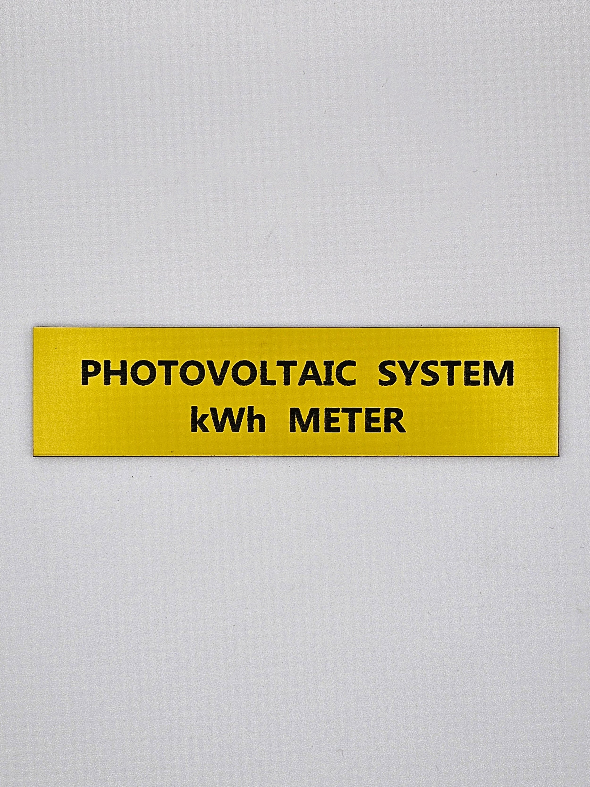 Photovoltaic System kWh Meter