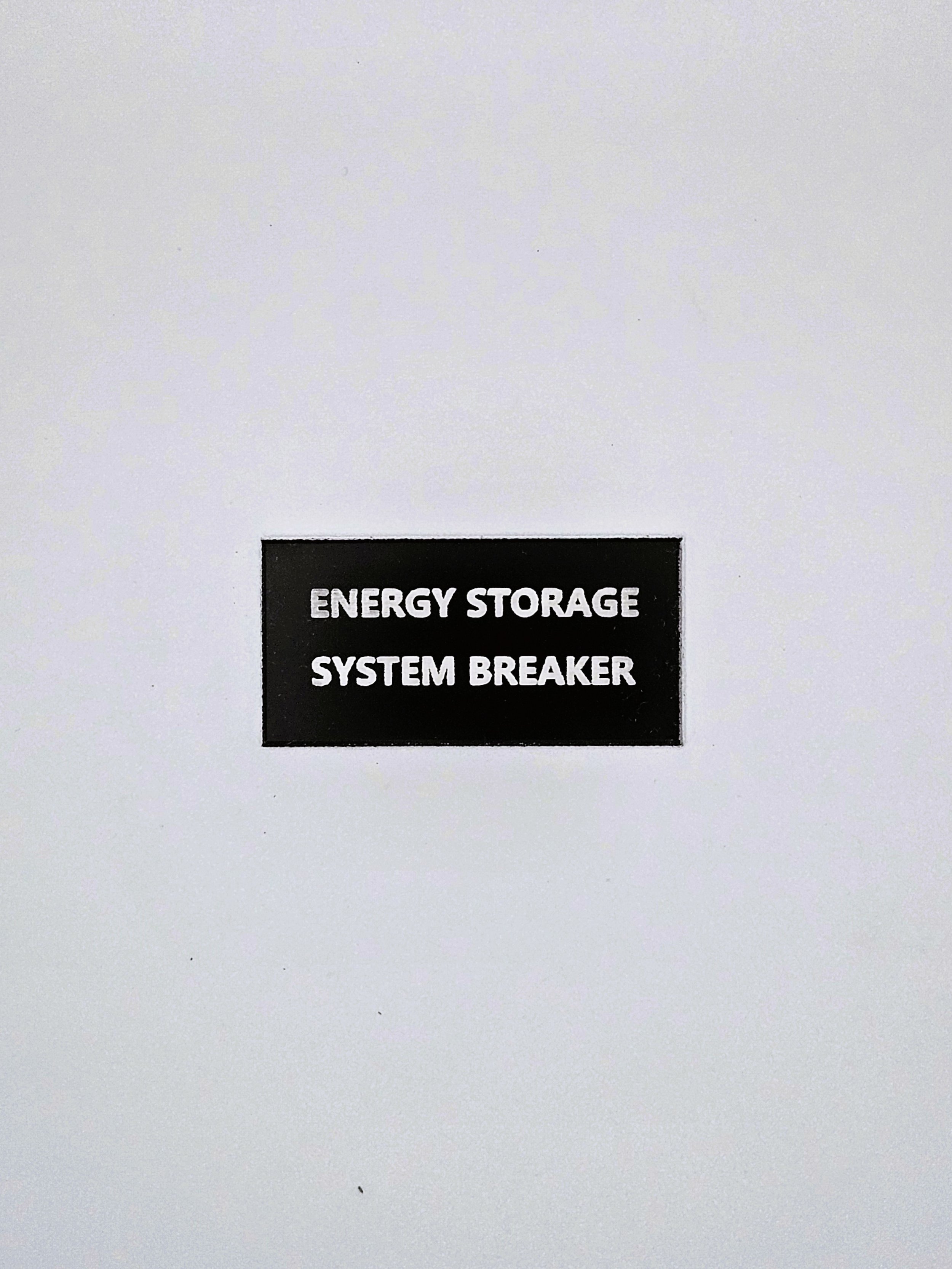 Energy Storage System Breaker