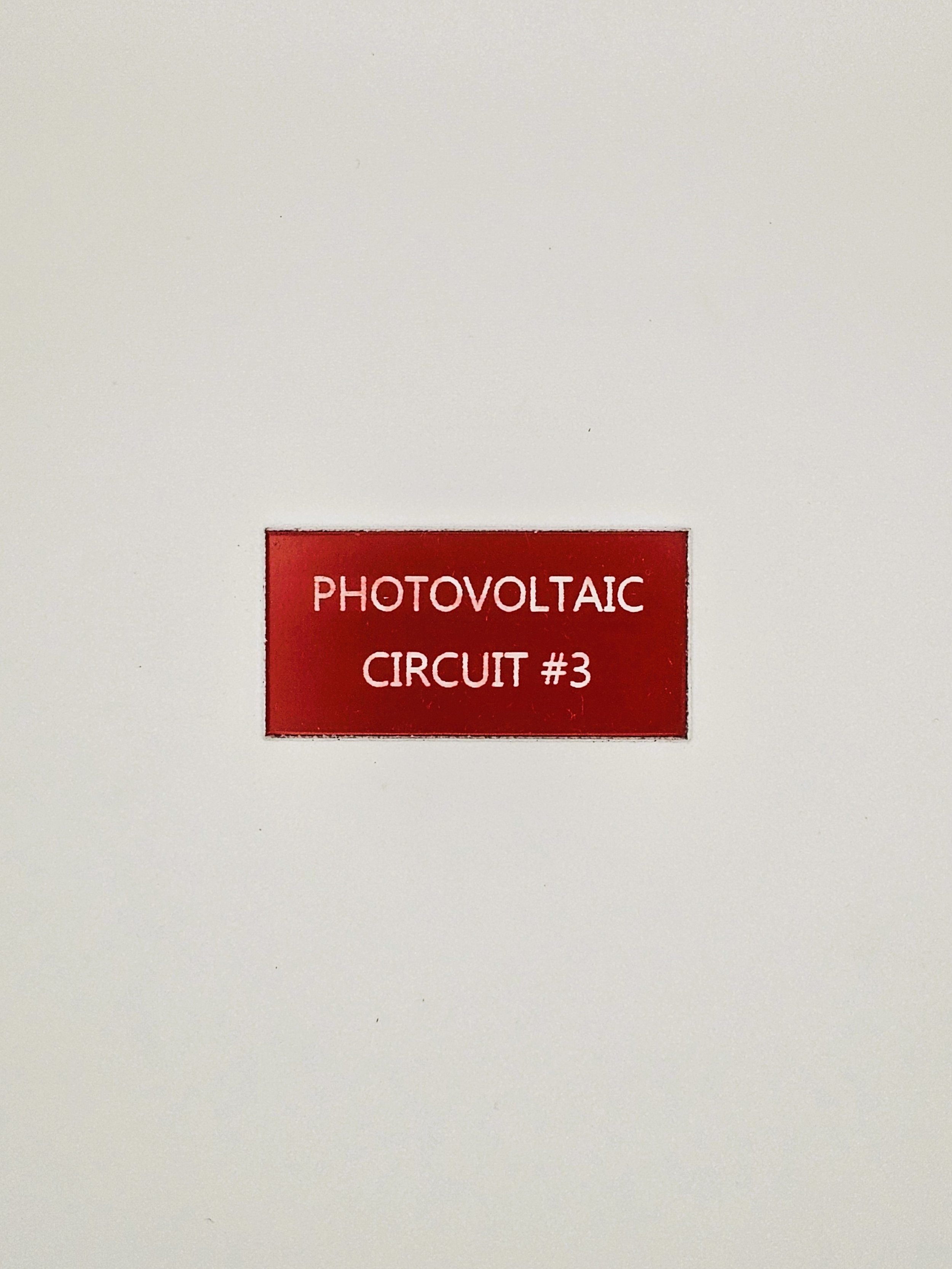 Photovoltaic Circuit #3