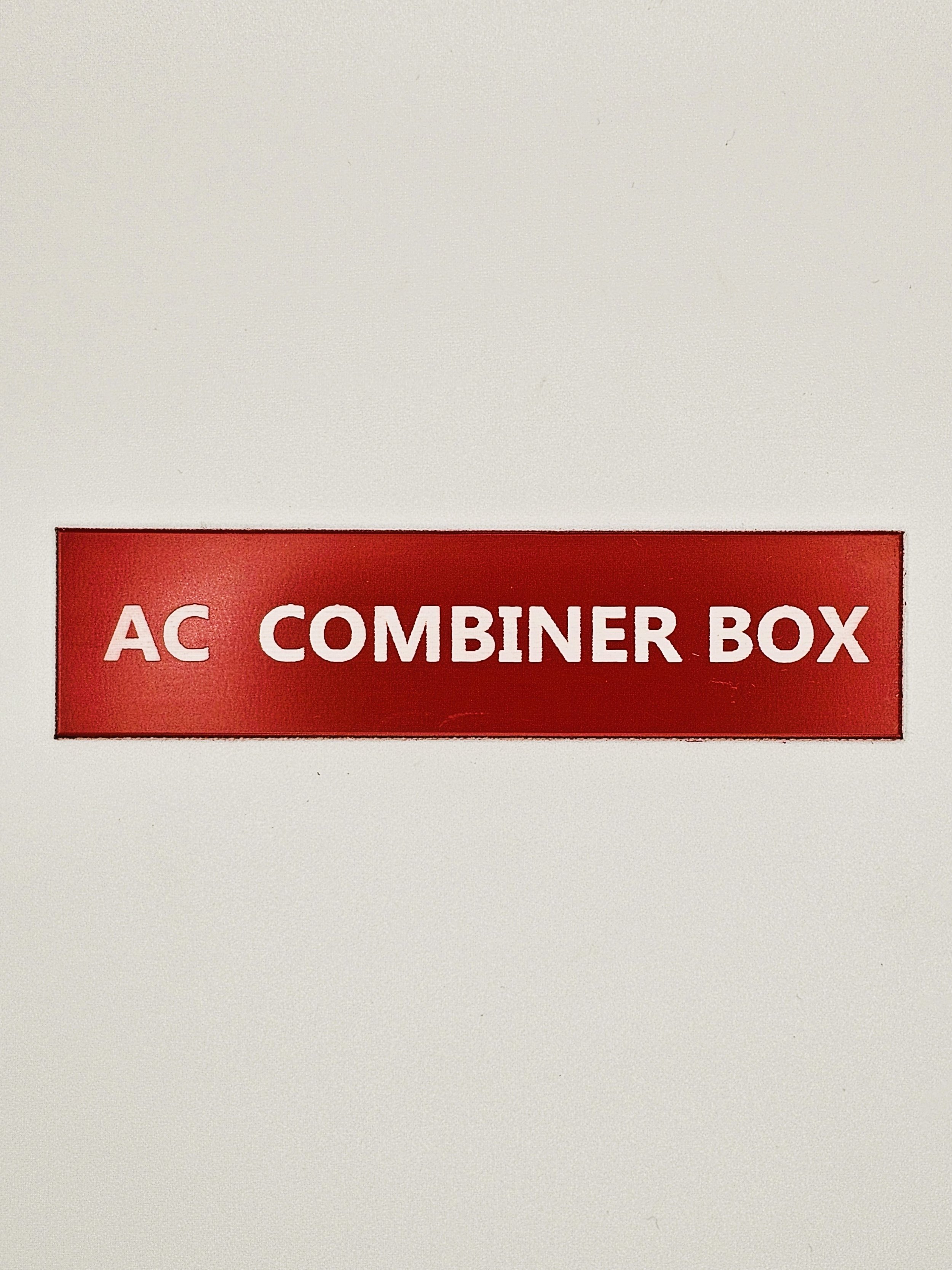 AC Combiner Box