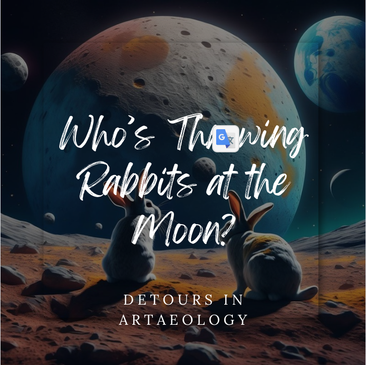 Who’s Throwing Rabbits at the Moon?