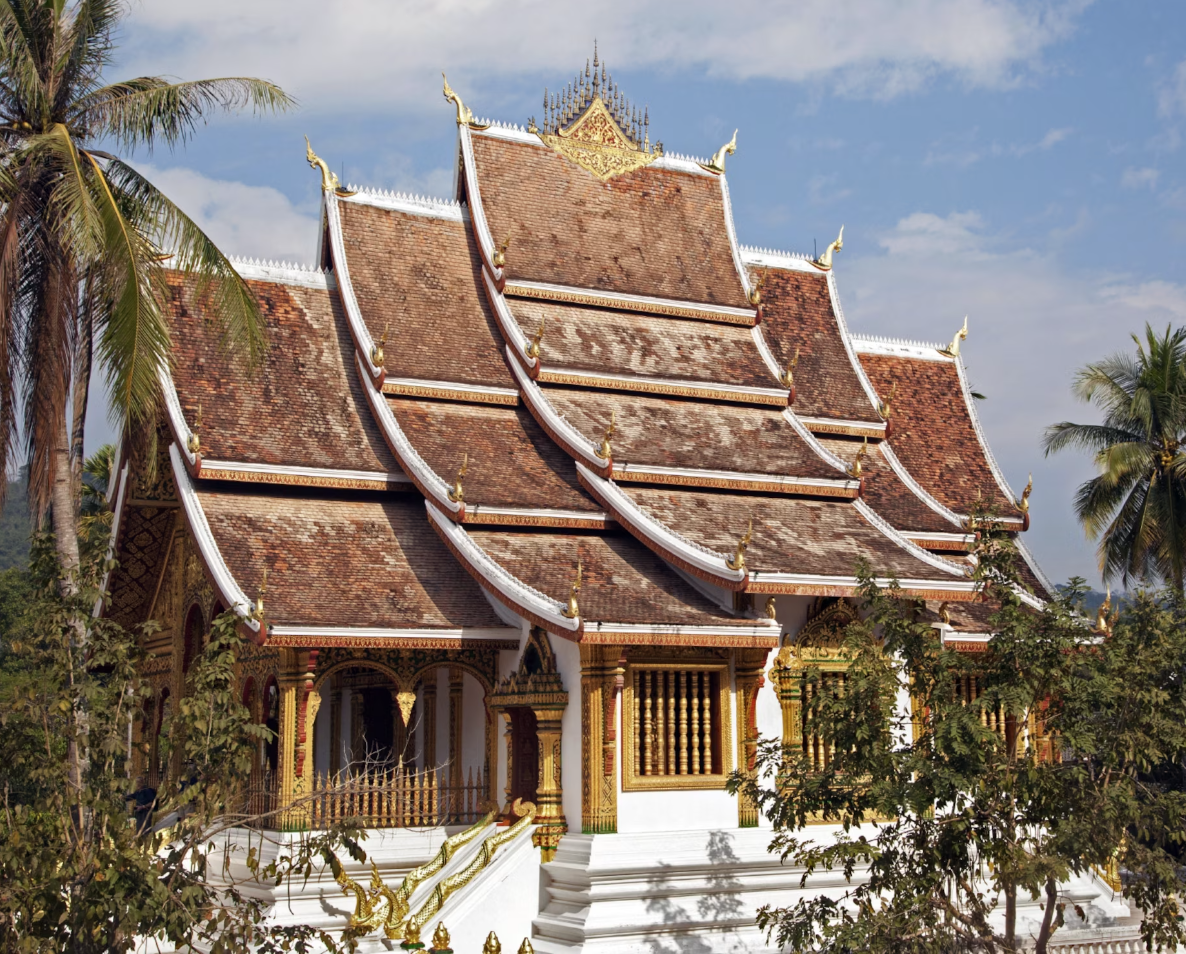 Figure 49. Built in 1904, the Haw Kham palace in Louangphabang was home to Laotian kings. Capped in Nāga heads Photo by Arterra Picture Library