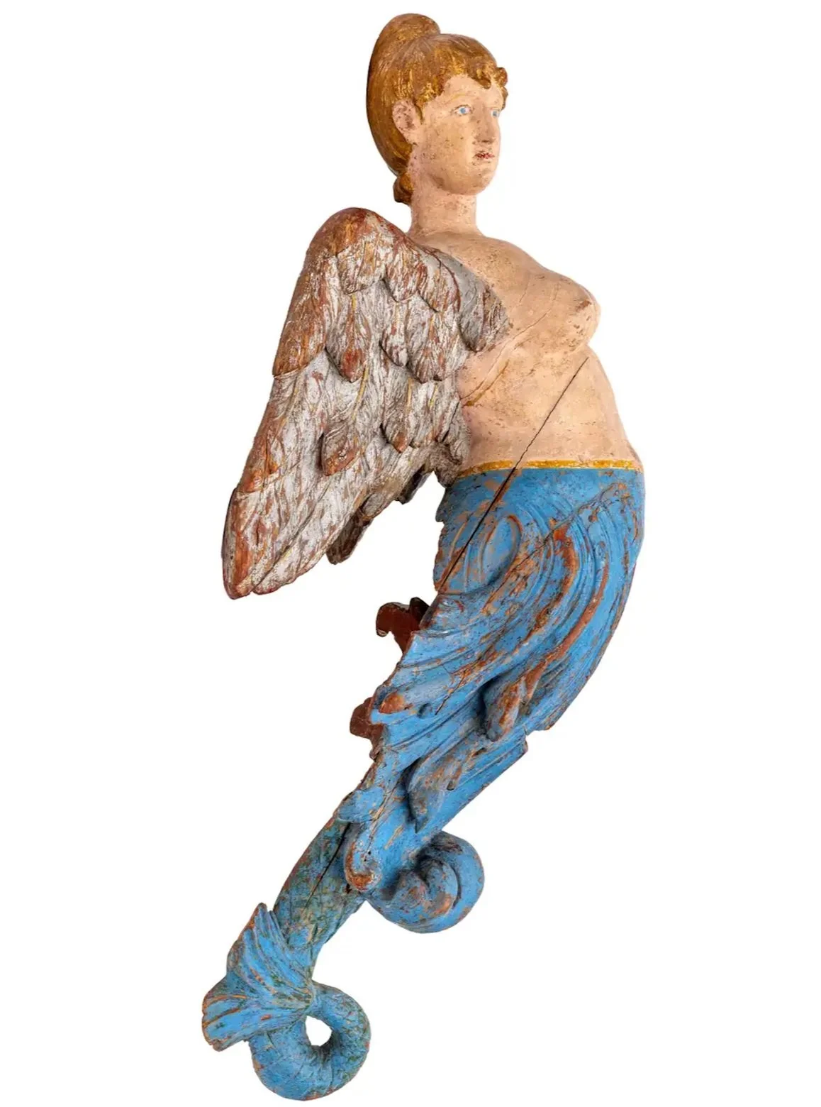 Figure 7. Galion Mermaid Figurehead from a Northern European Ship.