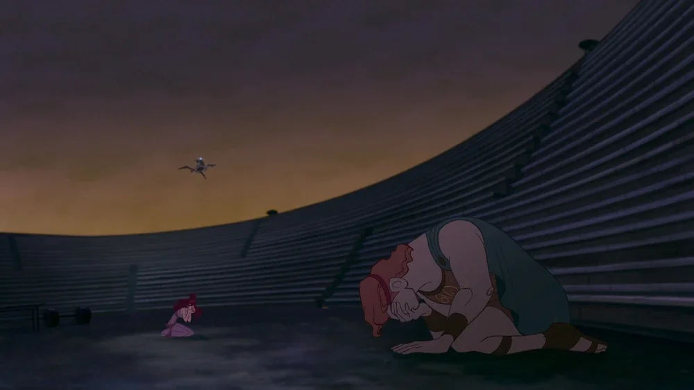 Figure 1. Hercules make the deal with Hades to take his strength after Meg's betrayal (Disney's Hercules 1997).
