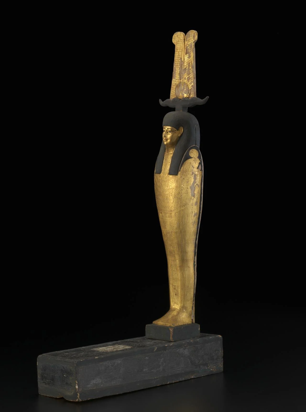 Figure 10. Ptah-Sokar-Osiris figure of Hor, son of Djedhor Ptolemaic Period 332 BCE-30 BCE (National Gallery of Victoria, Melbourne Felton Bequest, 1939)