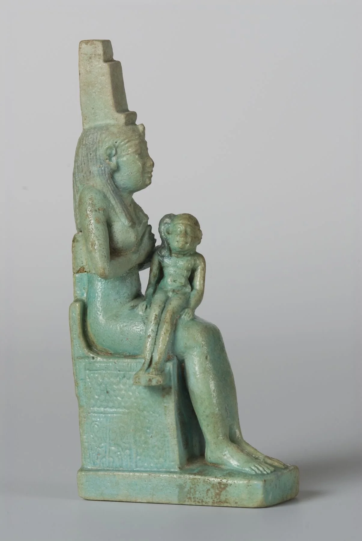 Figure 30. Aset with child Horus on her lap, Third Intermediate Period