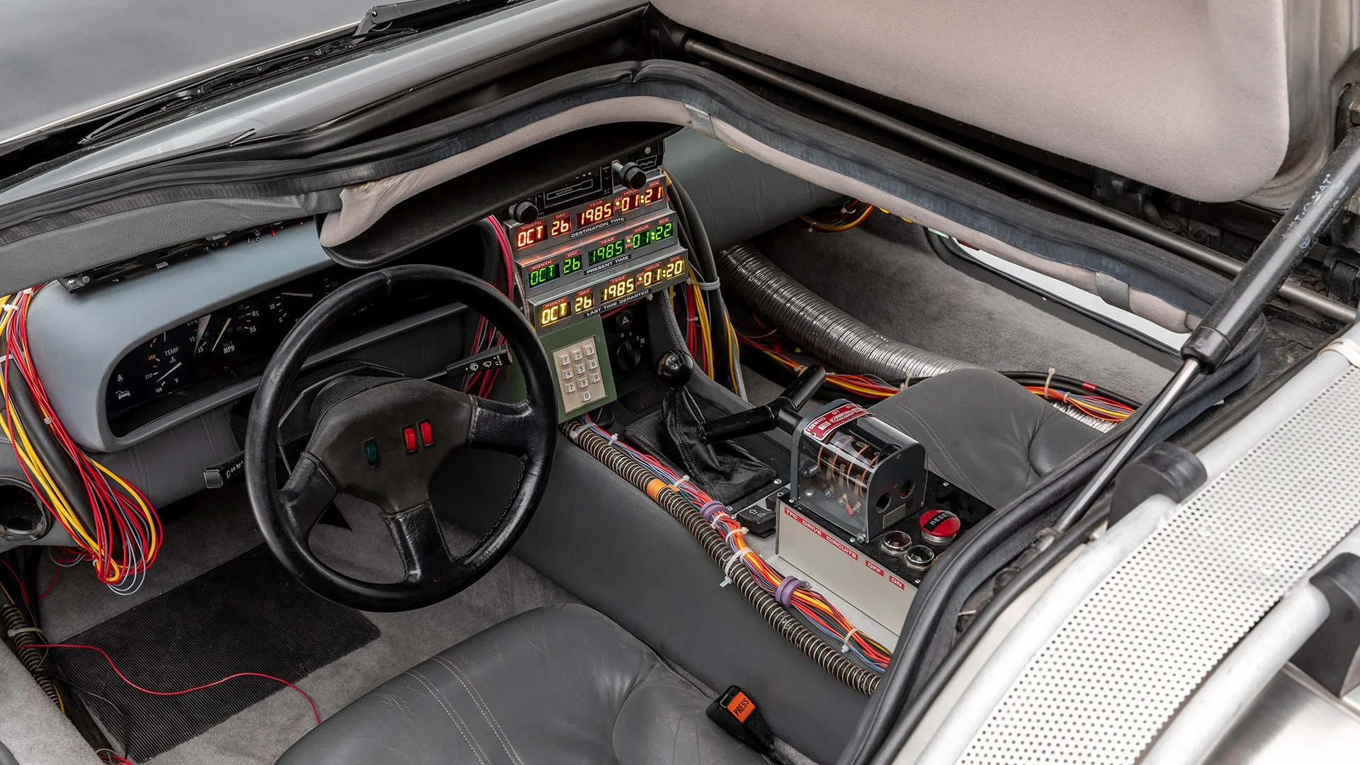 Delorean Back To The Future Interior 9 Hundred Back Future Delorean