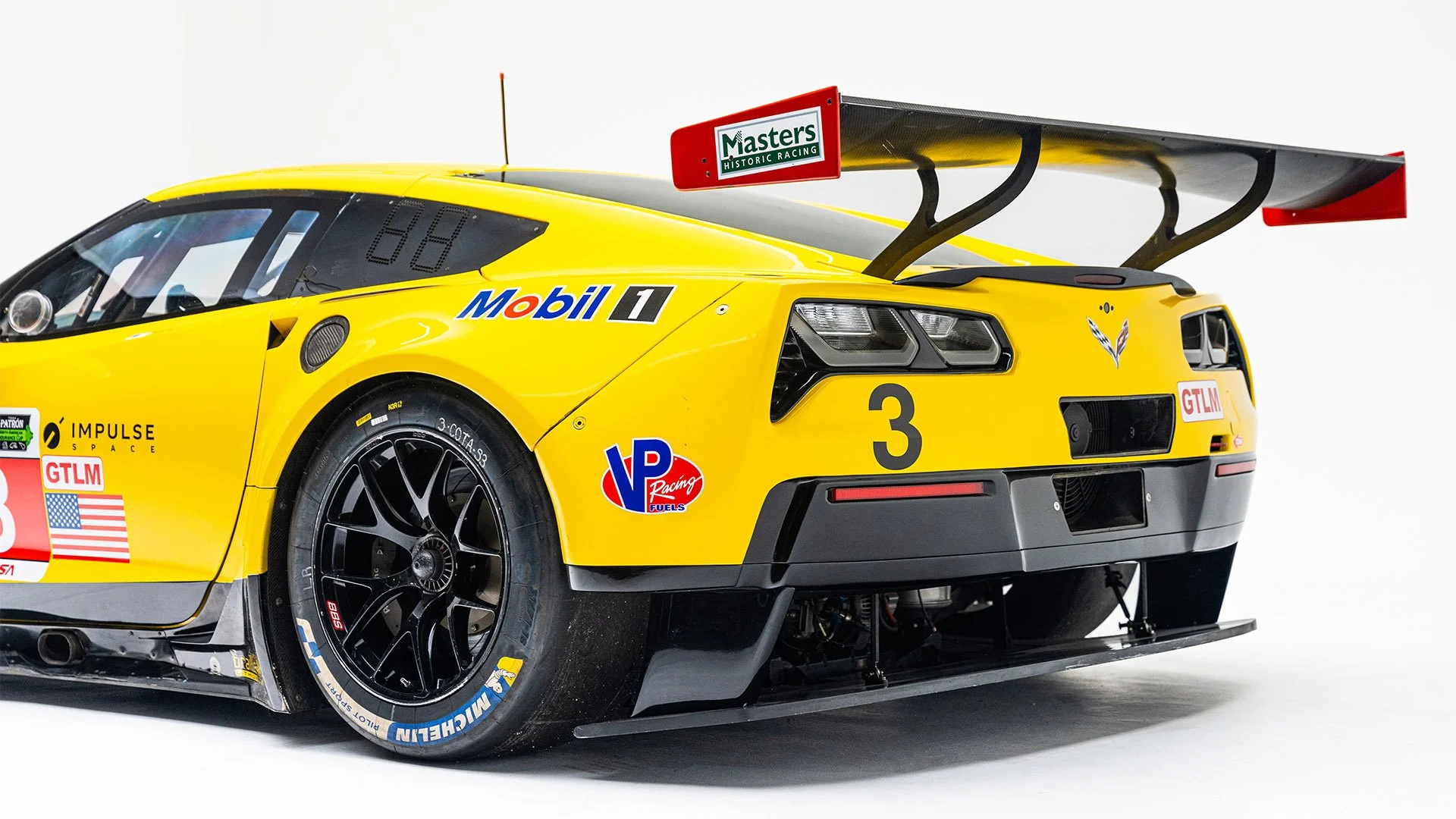 IPick Image For Chevrolet Corvette C7 Z06 Real Black Carbon Fiber Strap Gunmetal Black Hook Key Chain Official Licensed