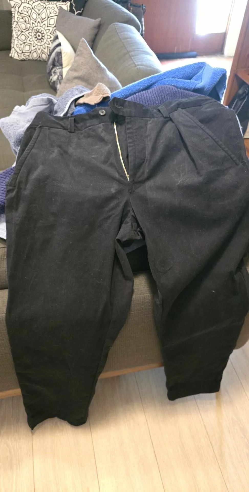 Trousers are a husband’s best friend!