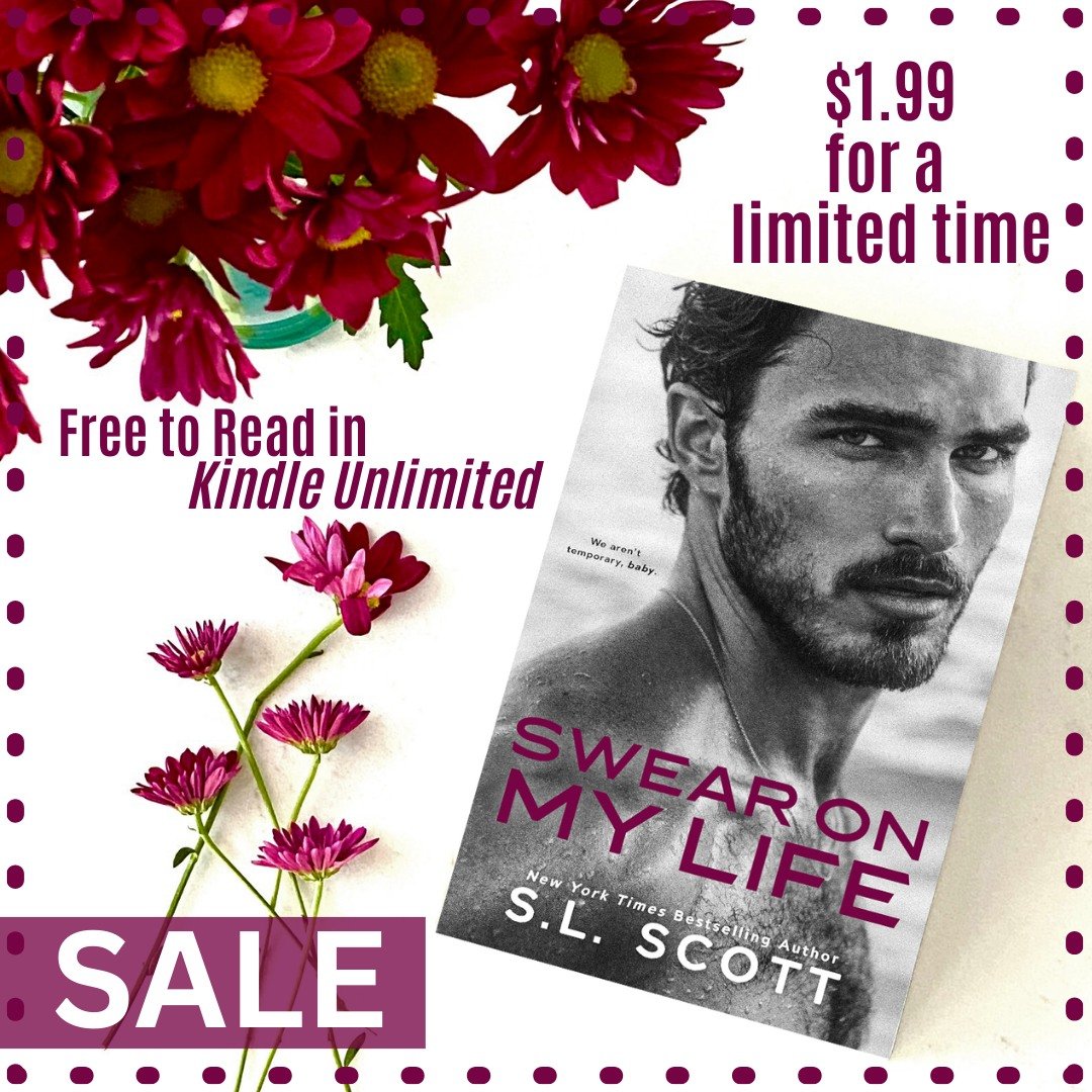 We aren&rsquo;t temporary, baby.

Swear on my Life is a must read, emotional, opposites attract, second chance, break your heart and heal your soul romance for only $1.99! **limited time

Steal this deal today &rarr; https://geni.us/SwearAM
Who's rea