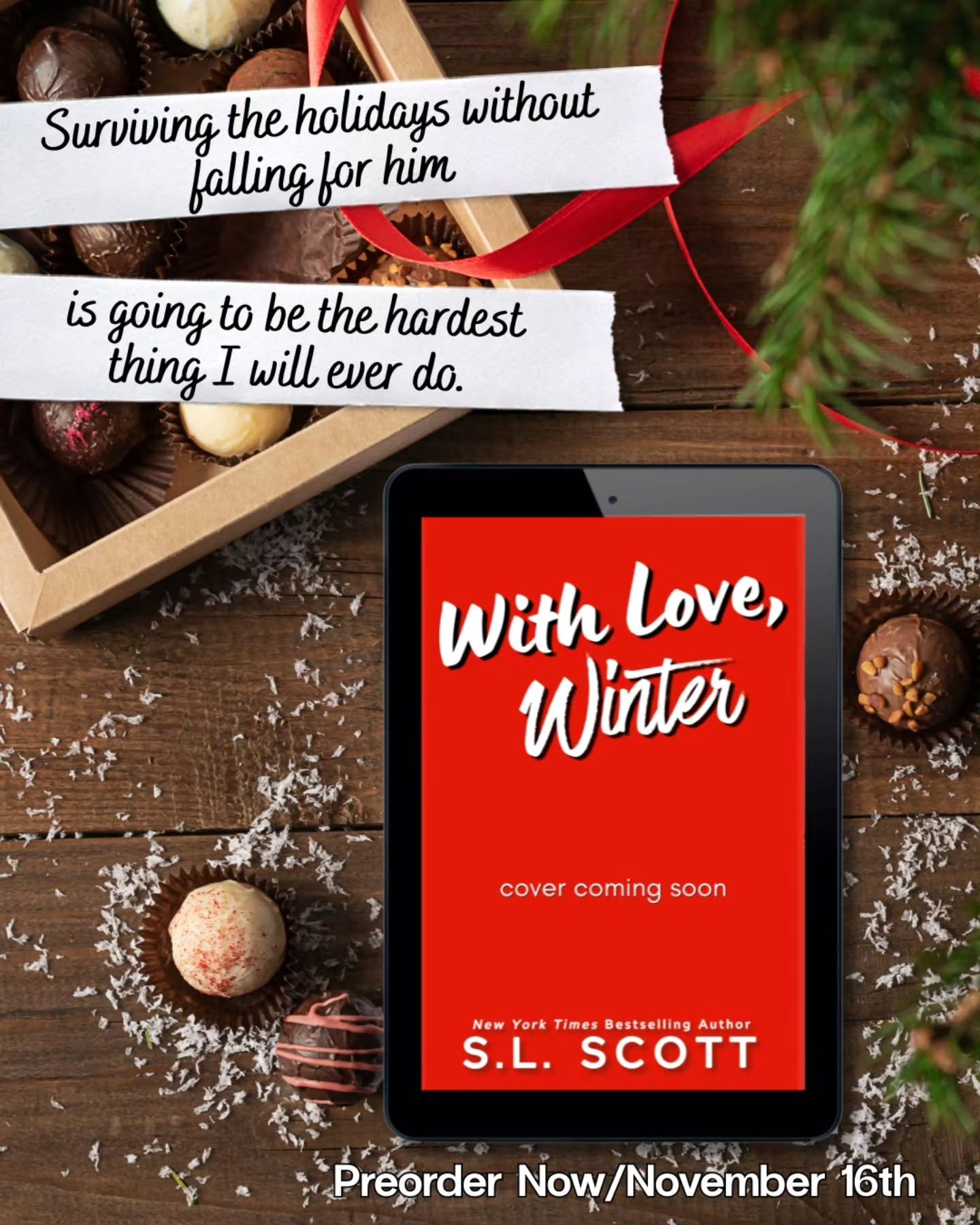 Want to know if Winter can survive the holidays without falling for Scout? Preorder With Love, Winter to find out! (Links in bio)

❄️Rivals to Lovers
❄️Holiday
❄️Opposites Attract
❄️Small Town Romance
❄️Forced Proximity
❄️Enemies to Lovers
❄️No Holds