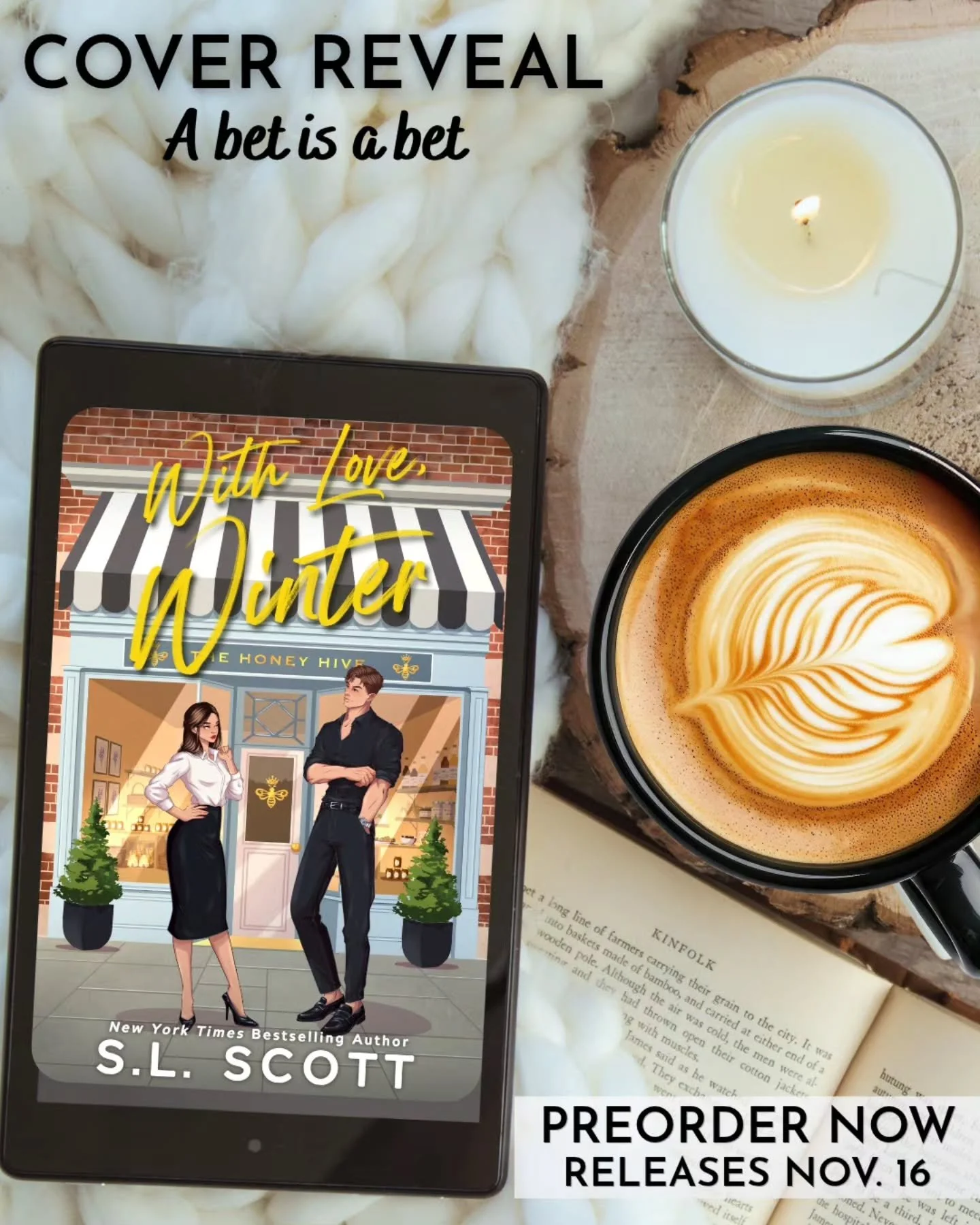 ⛄ With Love, Winter Cover Reveal ⛄

I&rsquo;m thrilled to share this cover with you for my next release, With Love, Winter, coming November 16th. Preorder Now - *link in bio

❄️Rivals to Lovers
❄️Holiday
❄️Opposites Attract
❄️Small Town Romance
❄️For