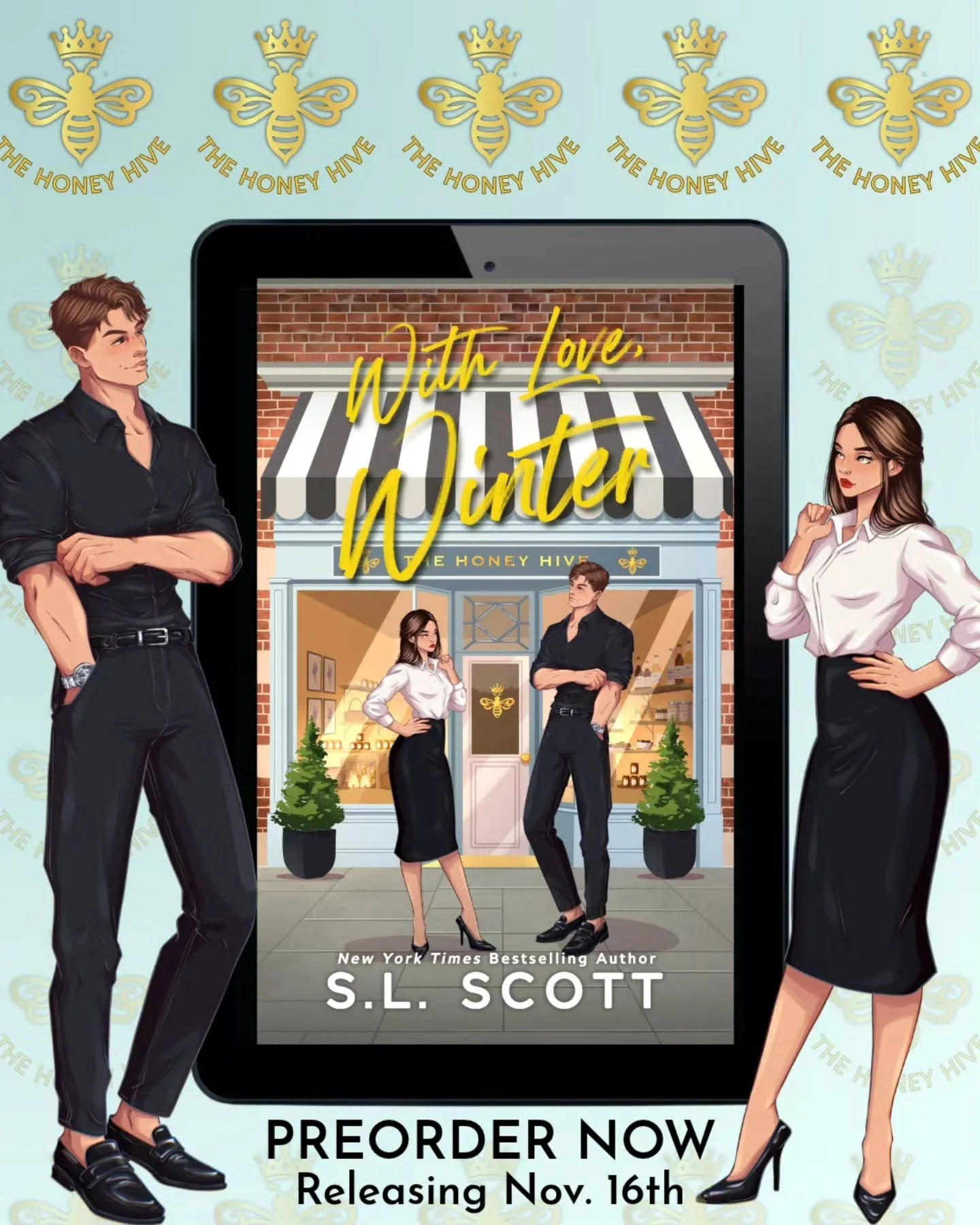 I can't get over how absolutely PERFECT this cover is!! And the character art? Stunning! 

Are you a fan of illustrated covers?

This beauty is releasing on November 16th. Preorder link in bio ✨️ Influencer sign up link in bio ✨️ 

I&rsquo;ll savor t