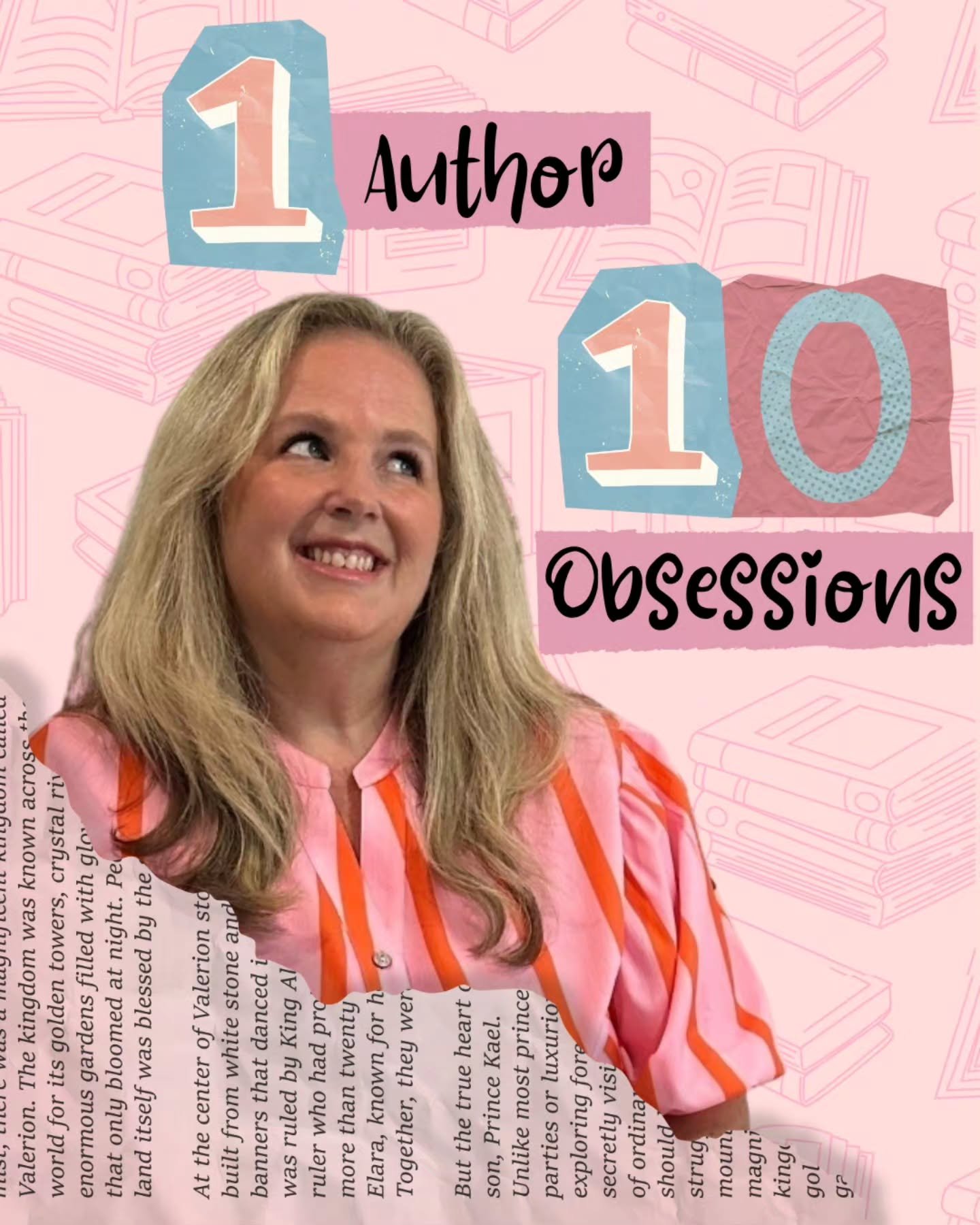 📚 1 Author, 10 Obsessions 📚

What is one of your obsessions? Do we have any in common?