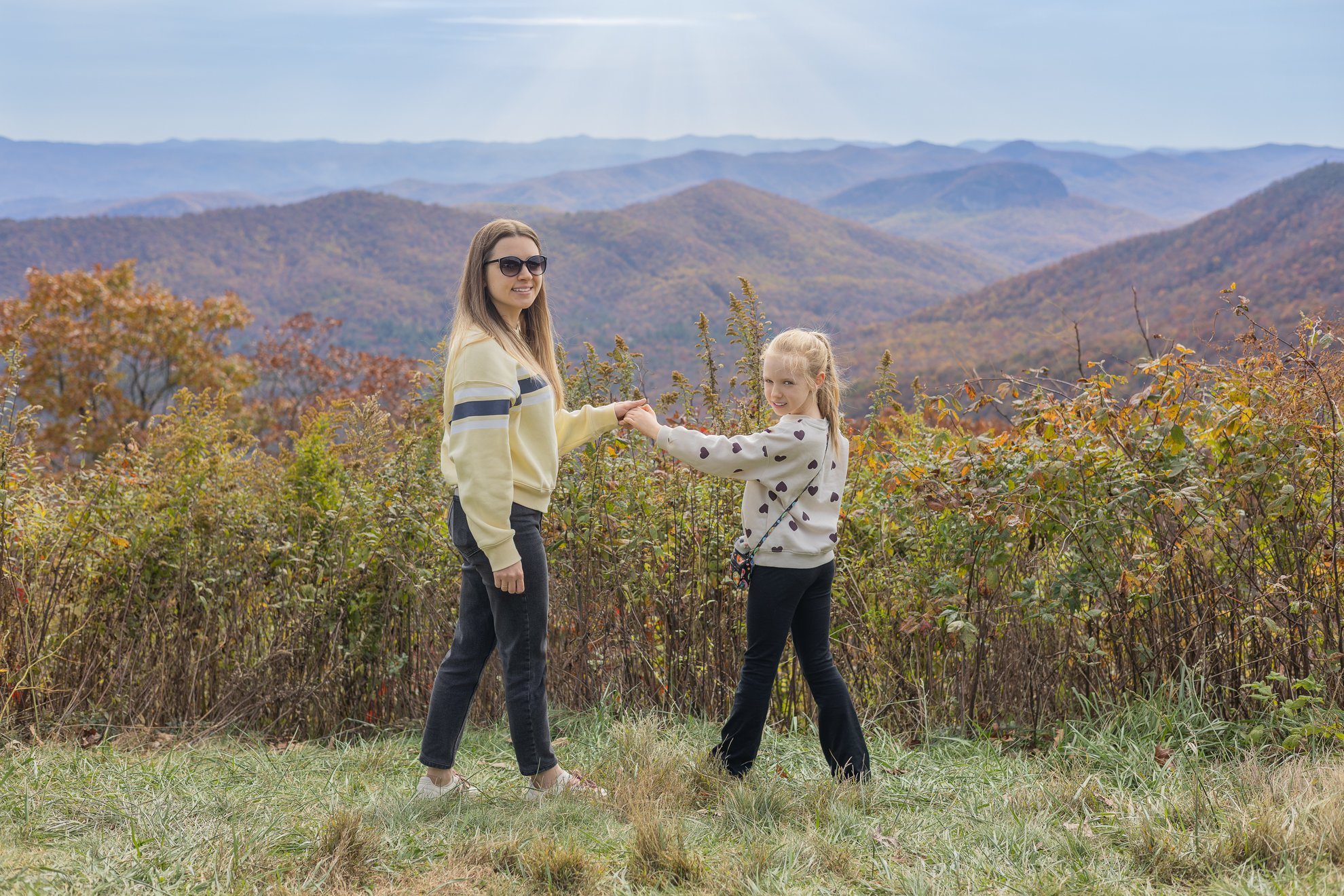Mom and Daughter - Mountain View