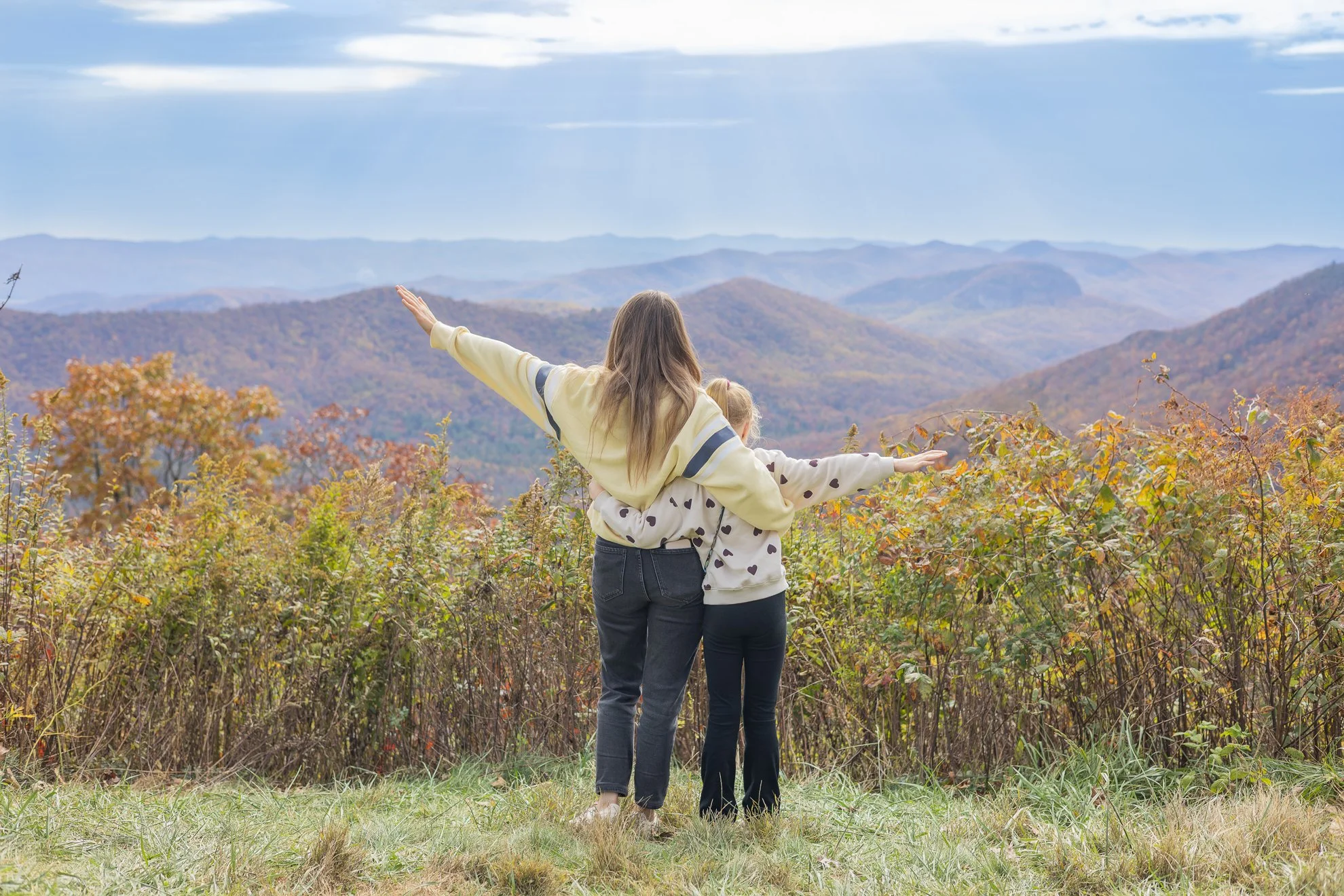 Mom and Daughter - Mountain View