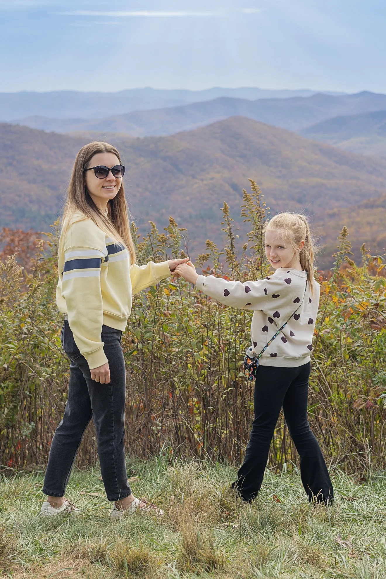 Mom and Daughter - Mountain View