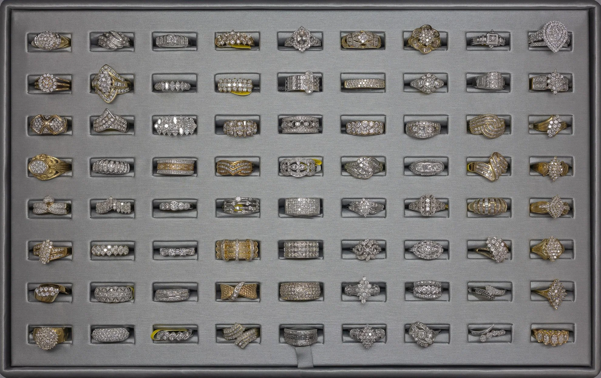 Gold Rings with Stones