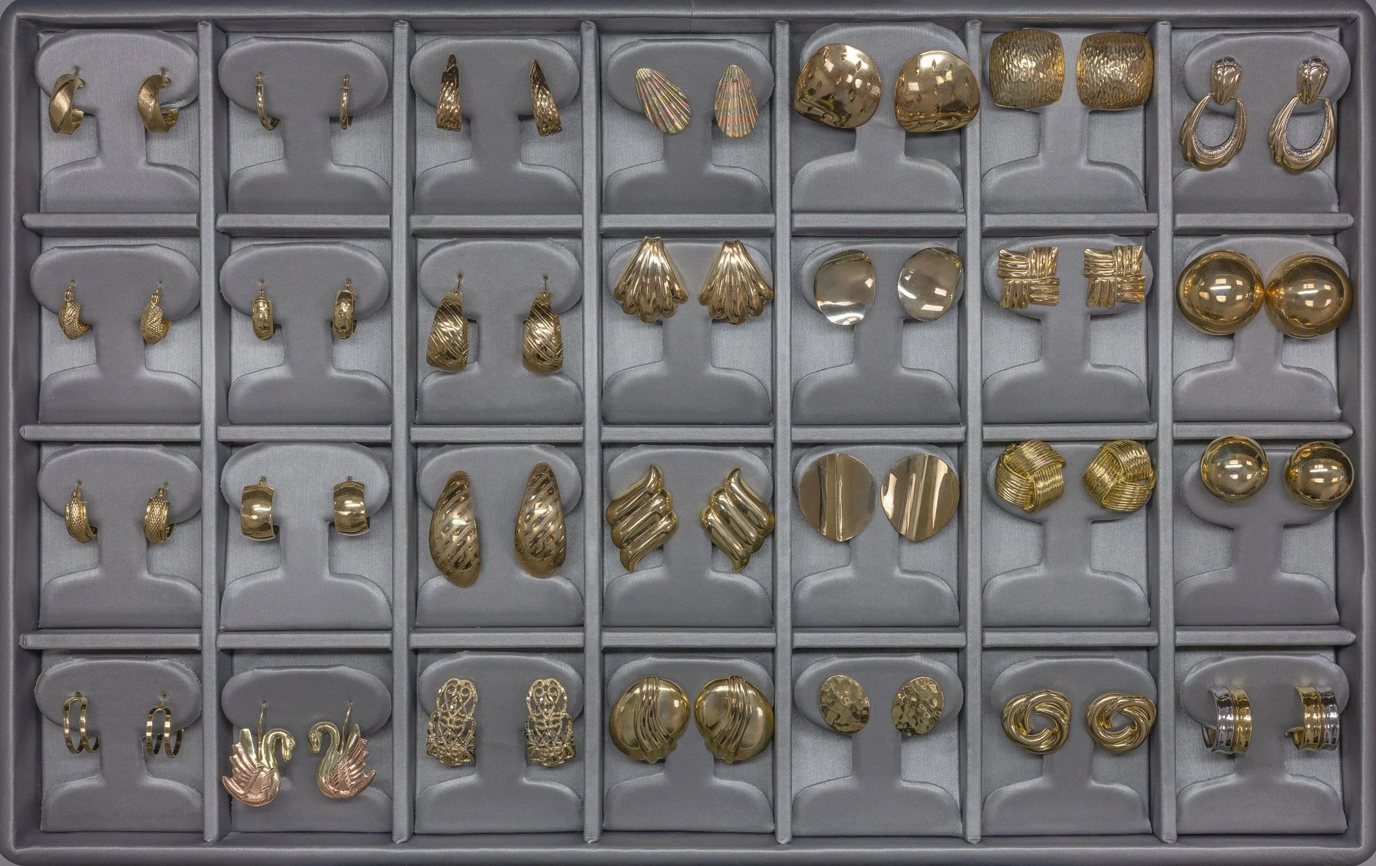 Yellow Gold Earrings