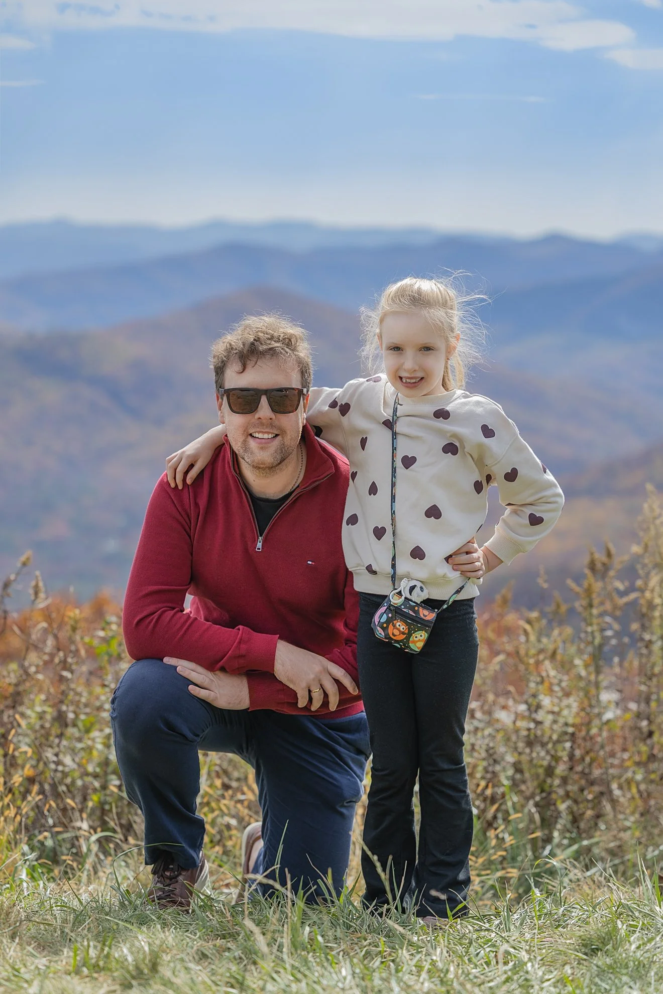 Dad and Daughter - Mountain View