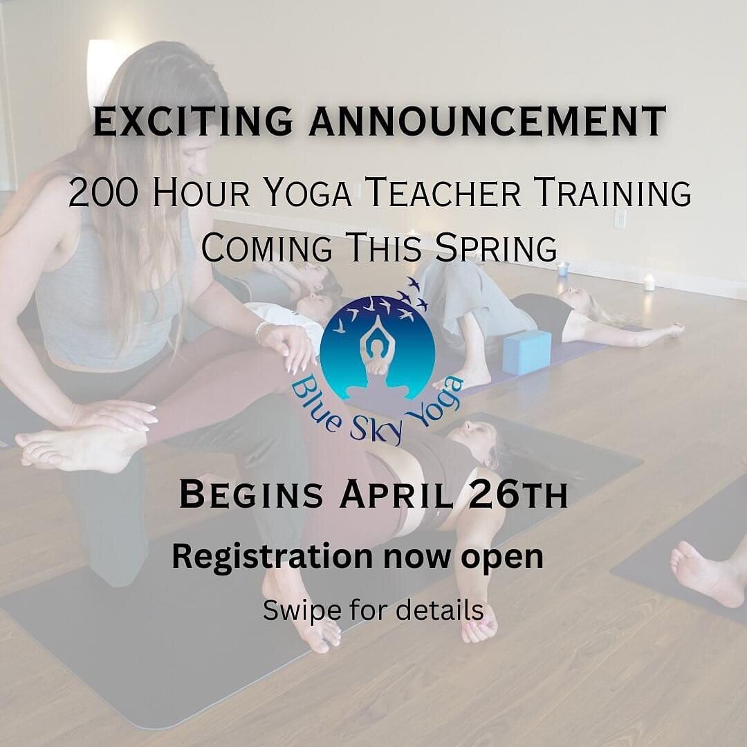 I am so excited to head back into the yoga teacher training space, this time as a co-lead with the lovelies @annietrachsel and @angieyogacampbell ! This is my absolute favorite way to do yoga - sharing stories, thoughts &amp; experiences and moving, 