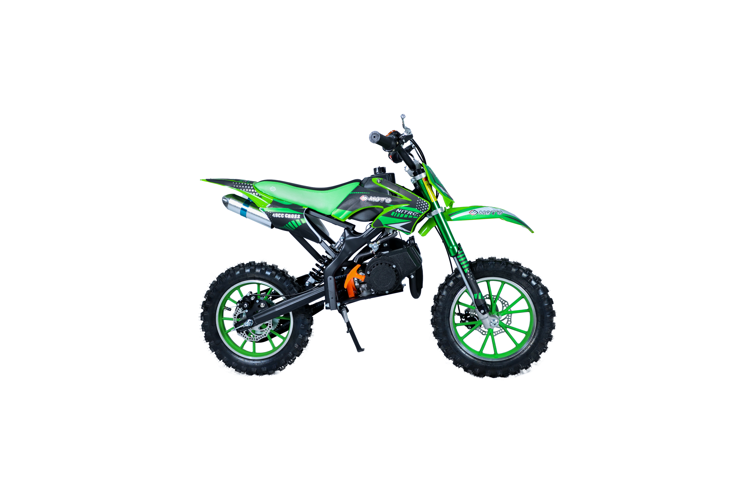 TX49 Green Pit Bike — TCM Motorsports