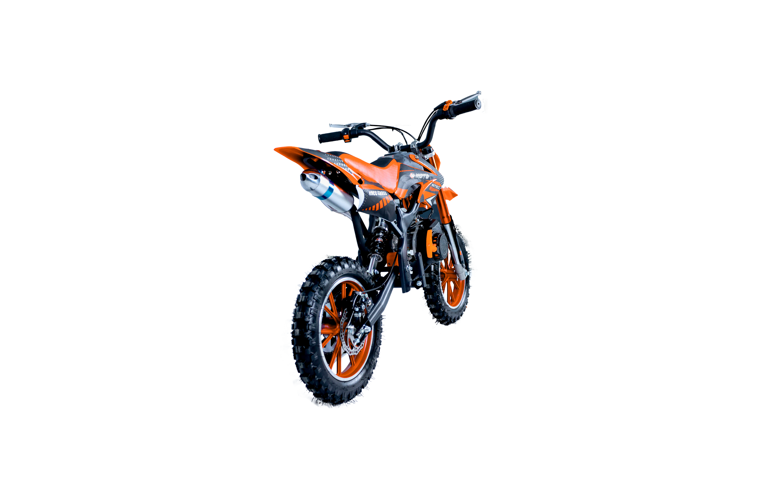 TX49 Orange Pit Bike — TCM Motorsports