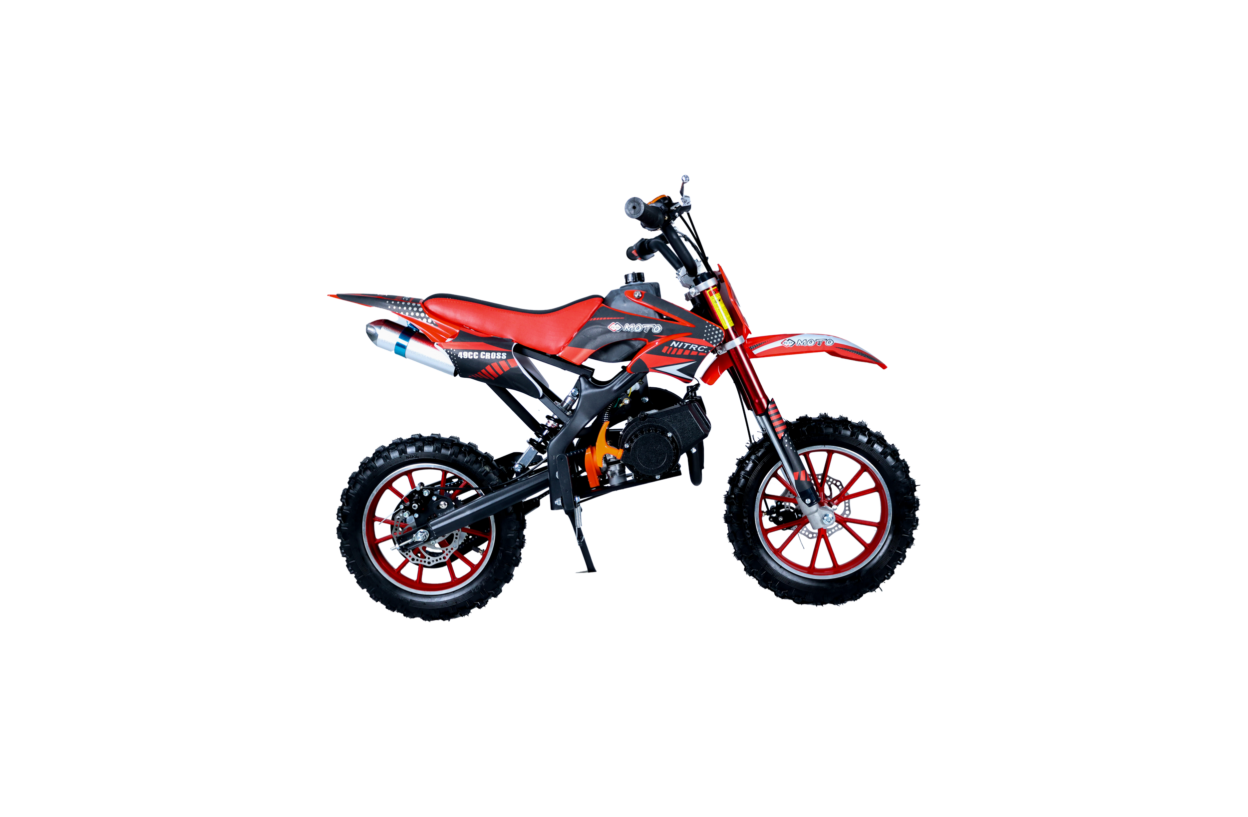 TX49 Red Pit Bike — TCM Motorsports