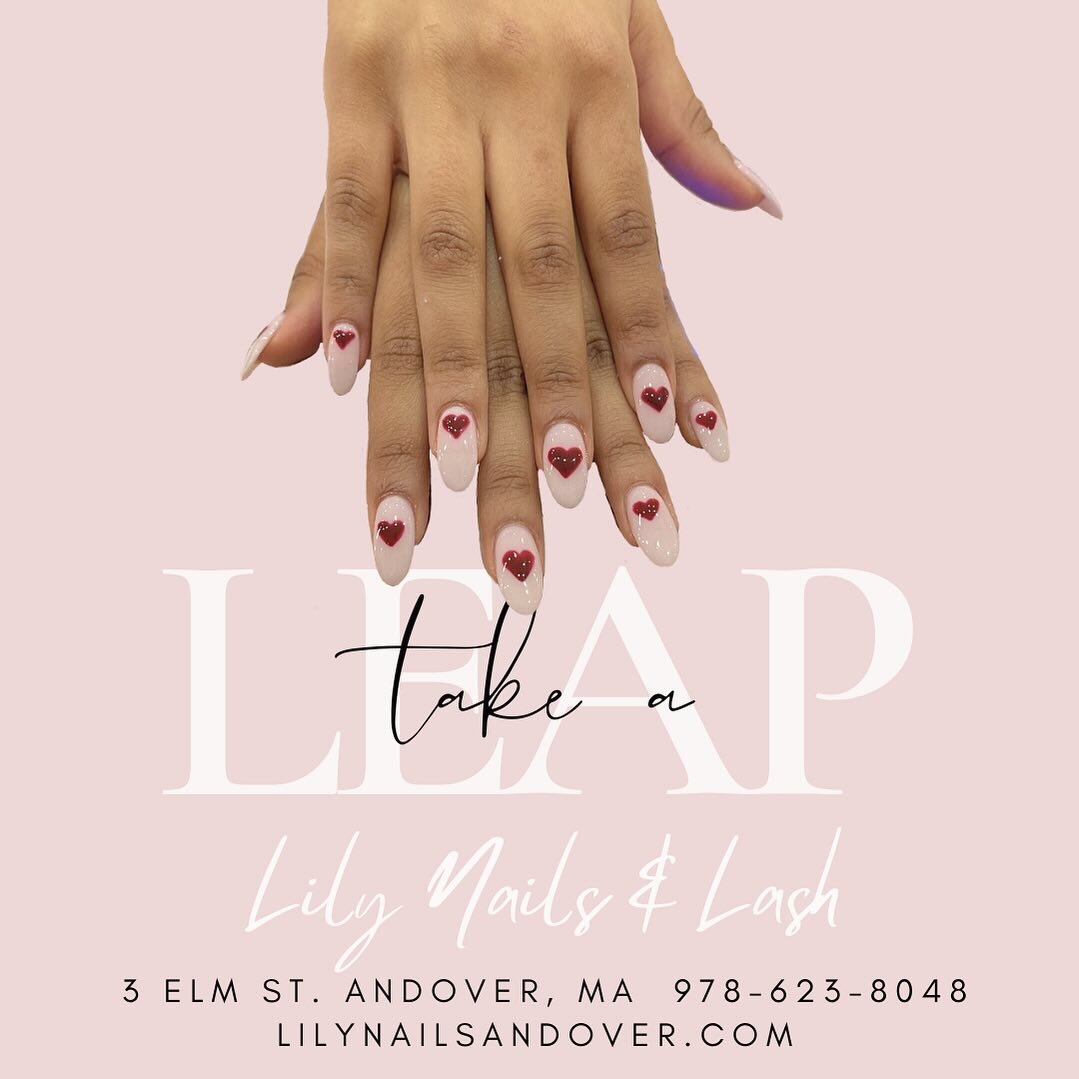 2.29 Take a leap of faith. This year, you have an extra day so do something exciting and enjoy every moment of it! ❤️

#leapyear #february29 #nails #nailsnailsnails #andoverma #lilynailsandover