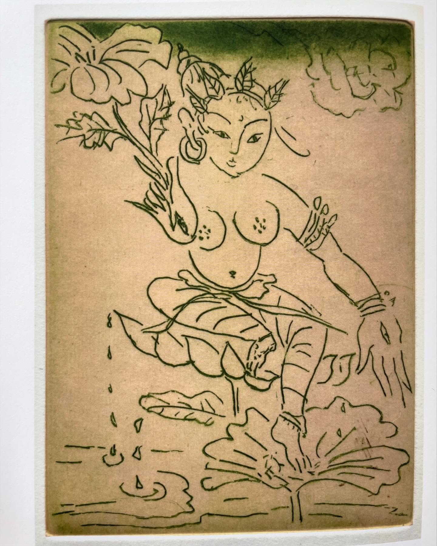 happy earth day from Mayumi Oda&rsquo;s Green Tara (2017)
