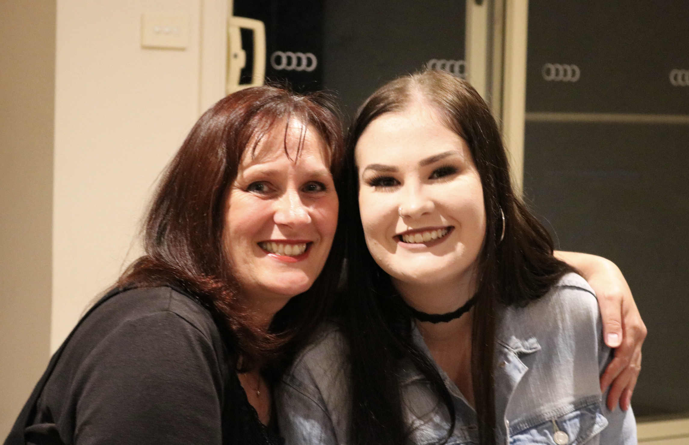 Shay and her mum together