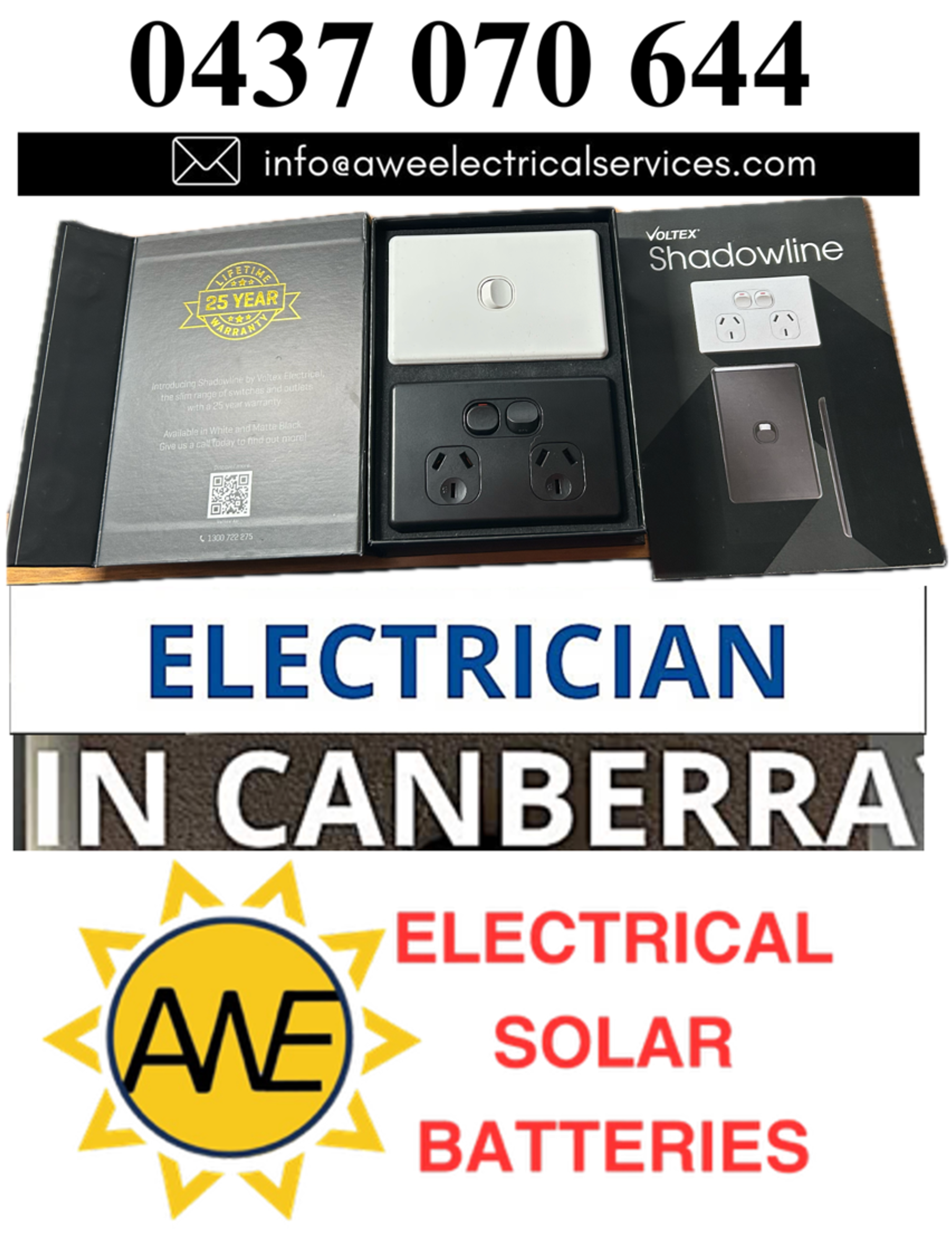 Turn the ordinary into premium - call AWE Electrical Services today!