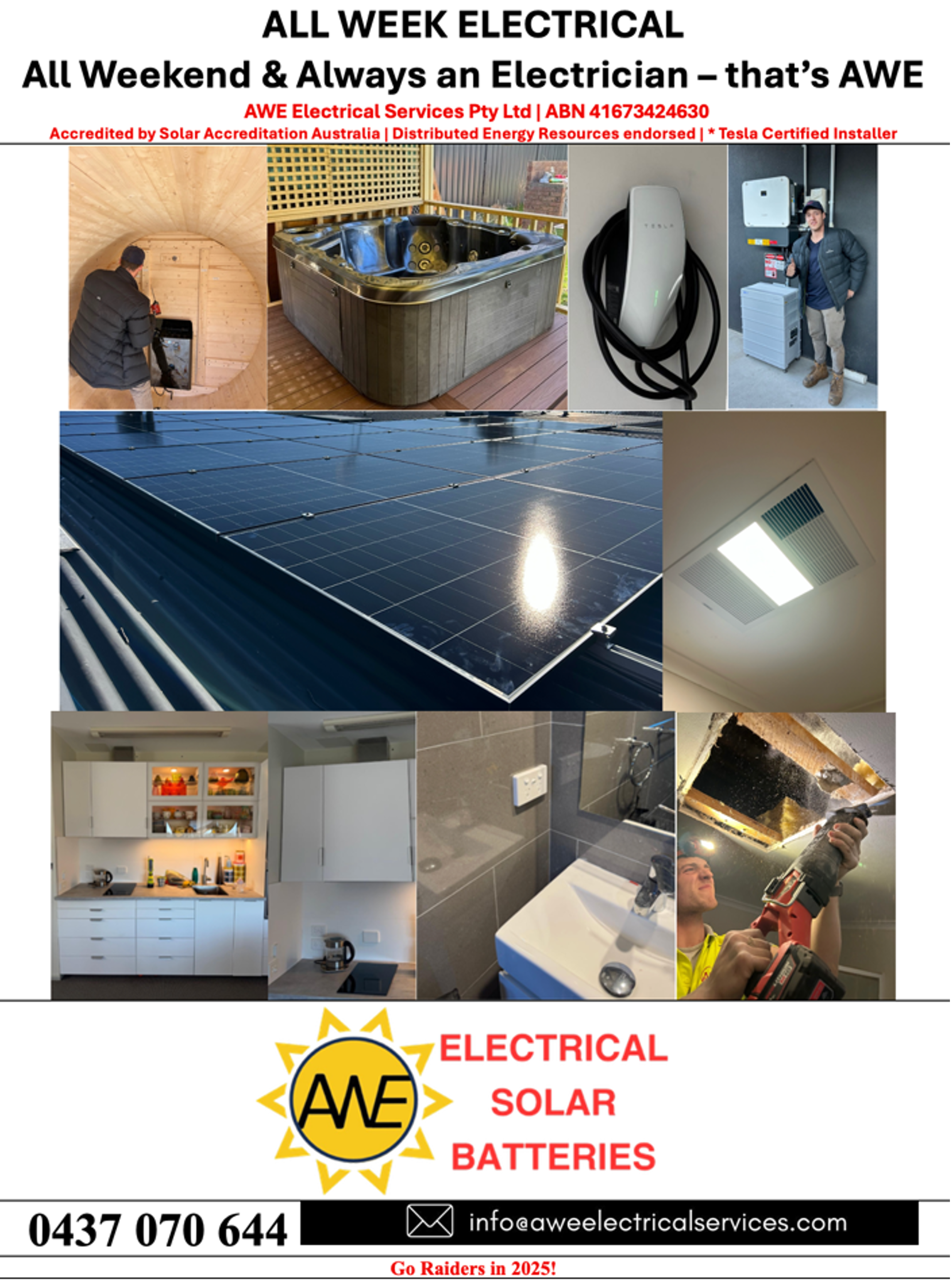 Home solar and battery specialists - that’s AWE