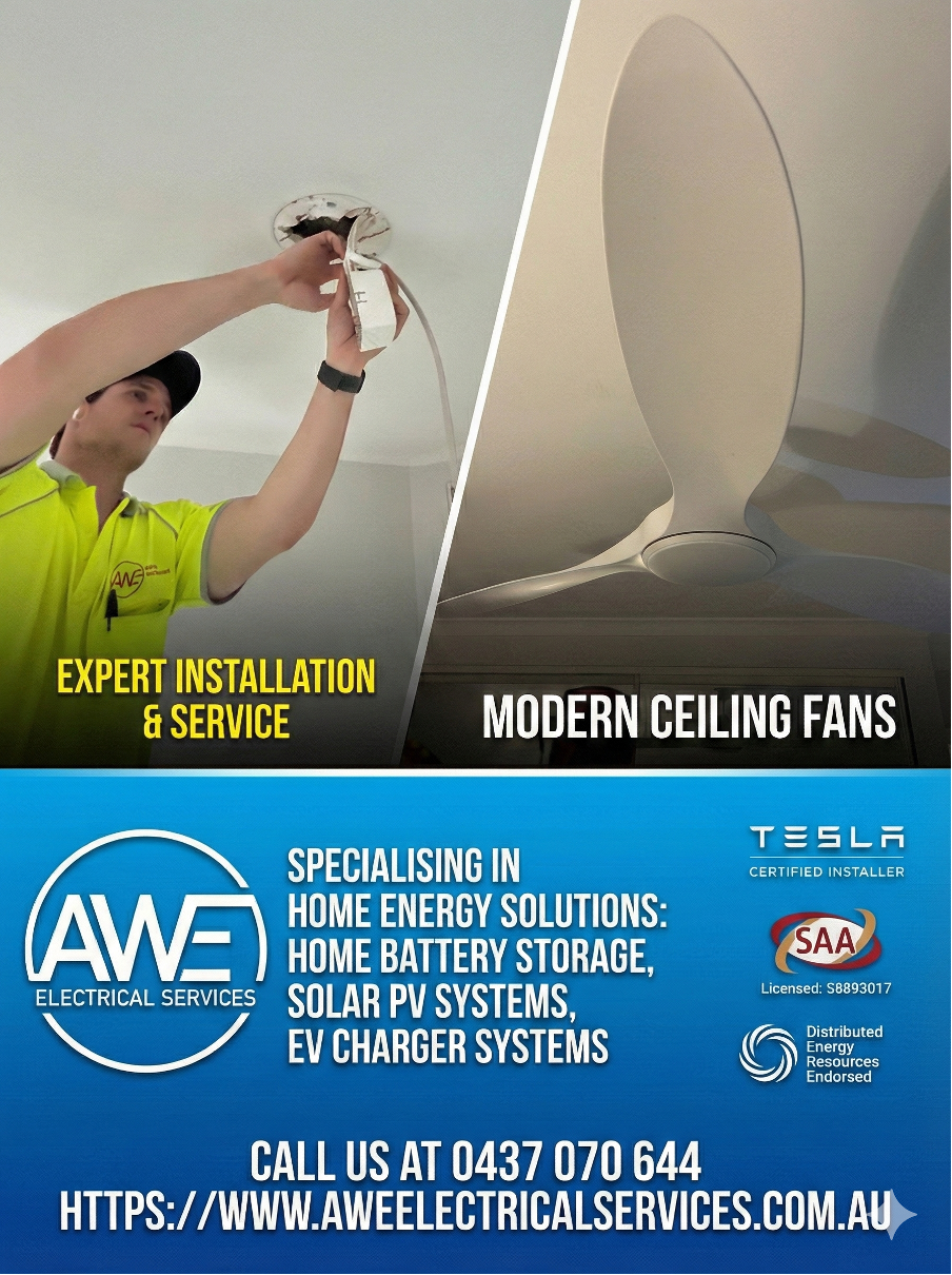 Need a ceiling fan installed?