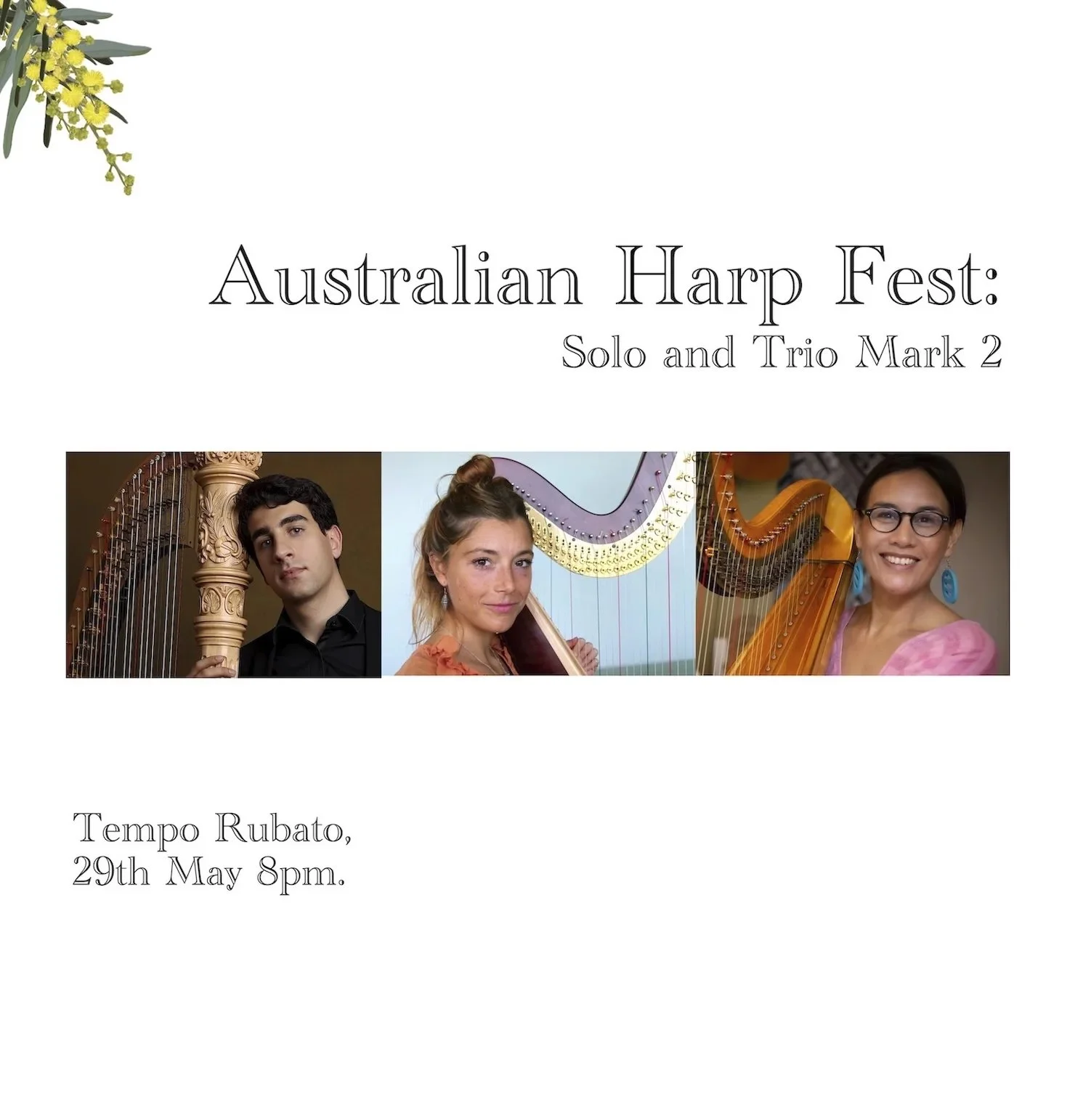 Australian Harp Fest: Mark 2 - Katia Mestrovic, Paul Nicolaou &amp; Natalia Mann